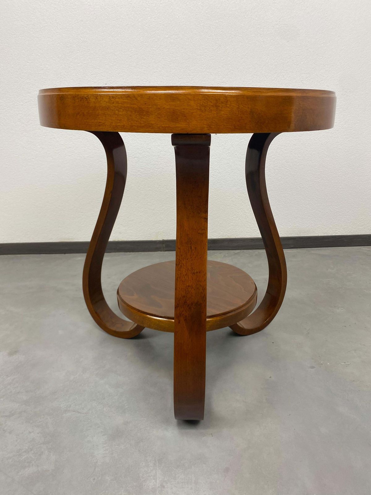 Art Deco Tulip Coffee Table No.301 By Thonet Debrecen photo vinterior