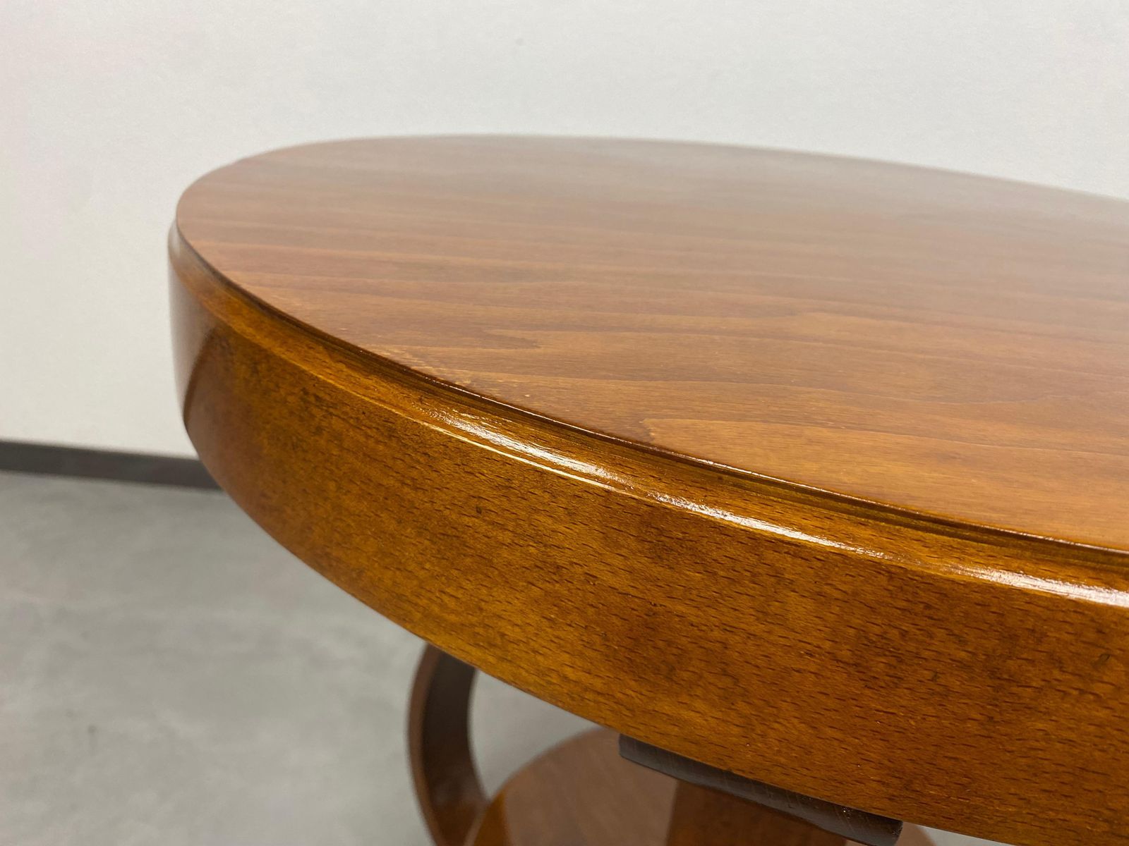 Art Deco Tulip Coffee Table No.301 By Thonet Debrecen photo vintage