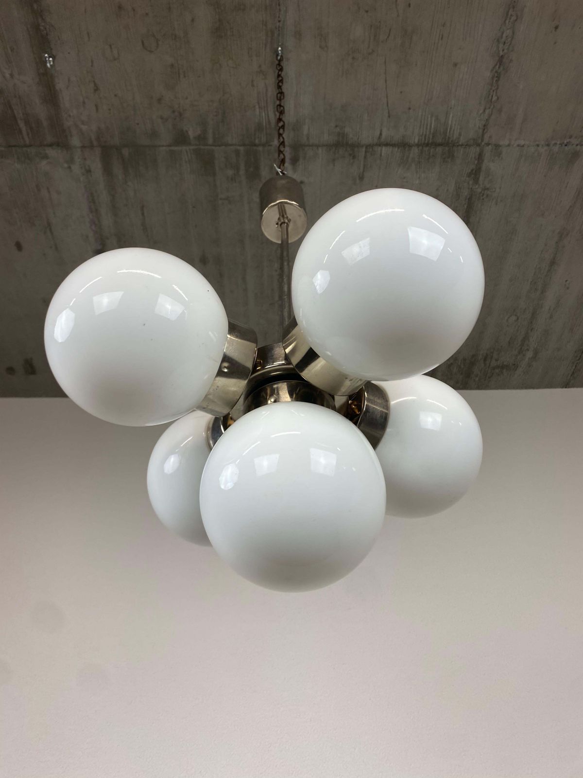 Vintage Sputnik Chandelier By Napako photo for sale