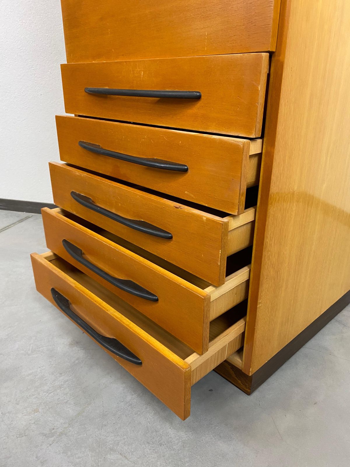 photo vinterior Writing Desk With Cabinet By Mojmír Požár For Up Závody Bučovice