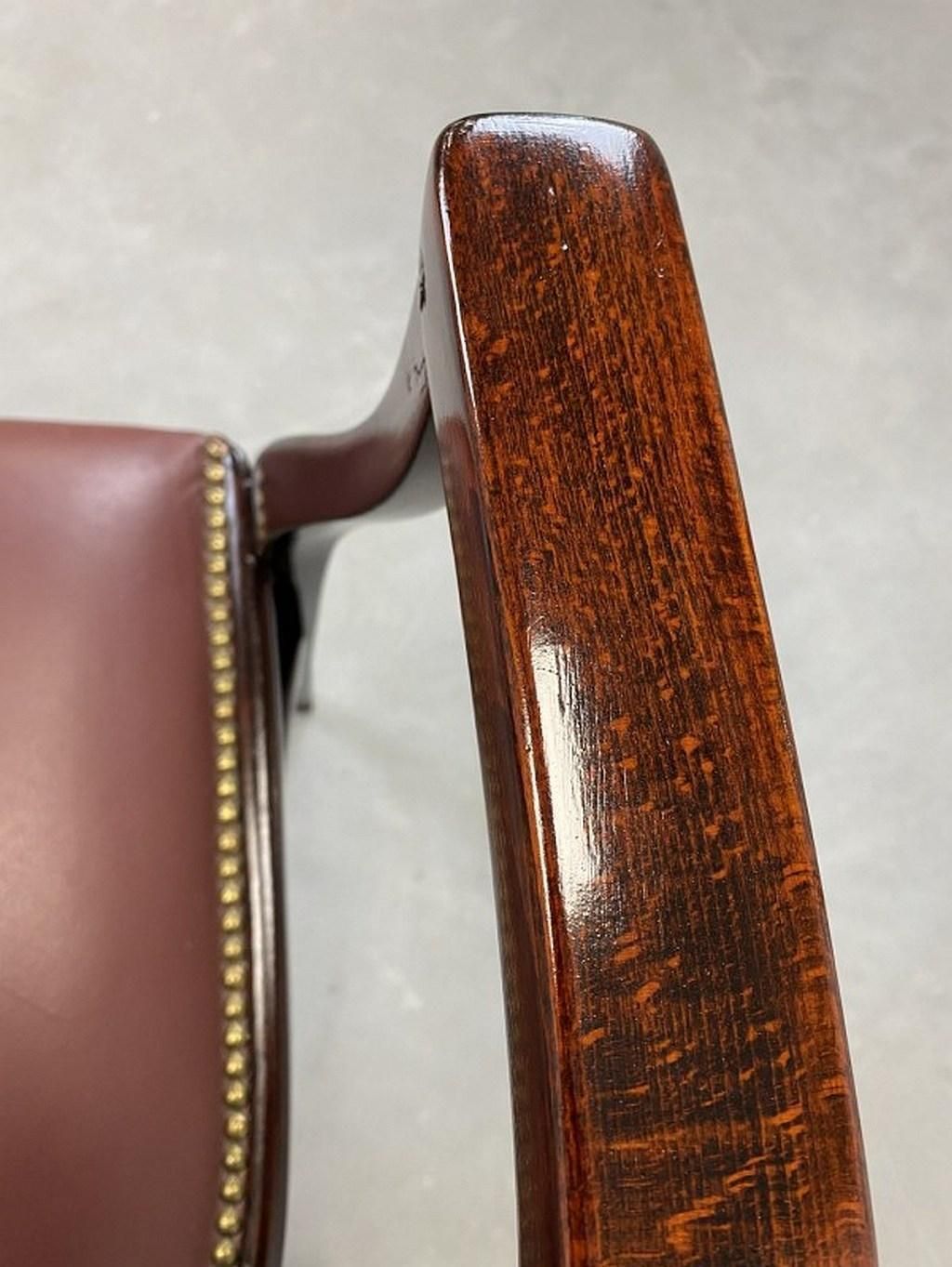 Office Chair Nr.714 By Otto Wagner For J.J.Kohn photo for sale