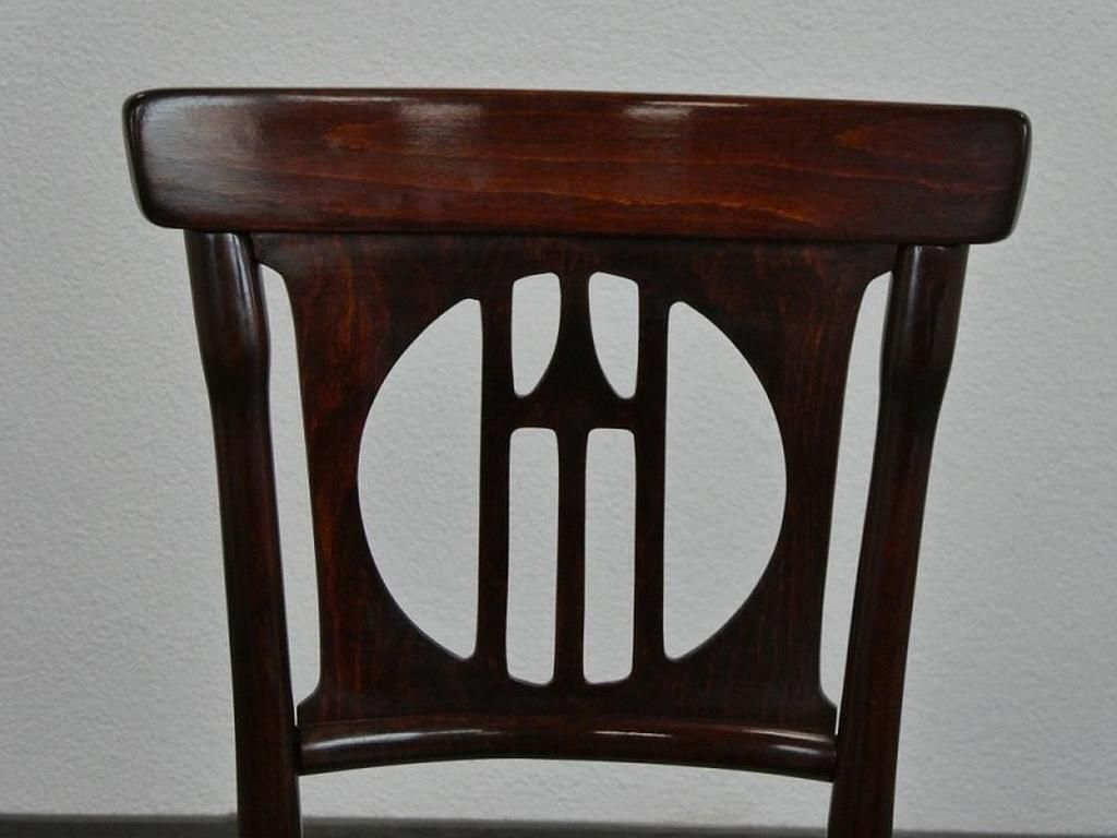 Secession Dining Chair No.219 By Koloman Moser For J&J Kohn photo furniture