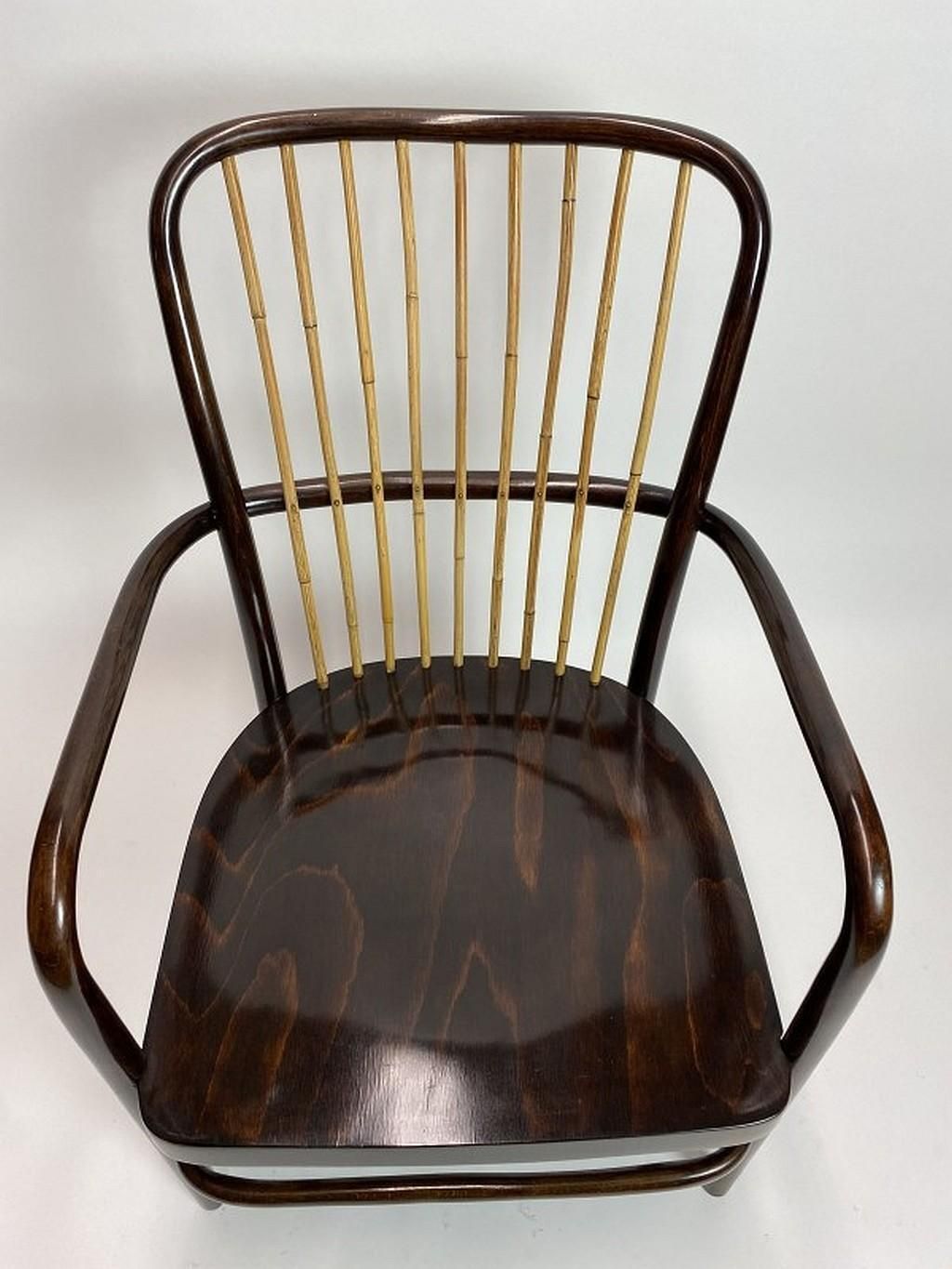 Pair Of Armchairs Model A413f By Josef Frank For Thonet Mundus photo Furniture