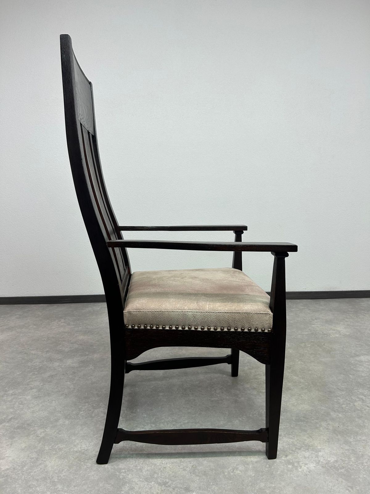Art Deco Office Chair In Style Of Charles Rennie Mackintosh photo furniture