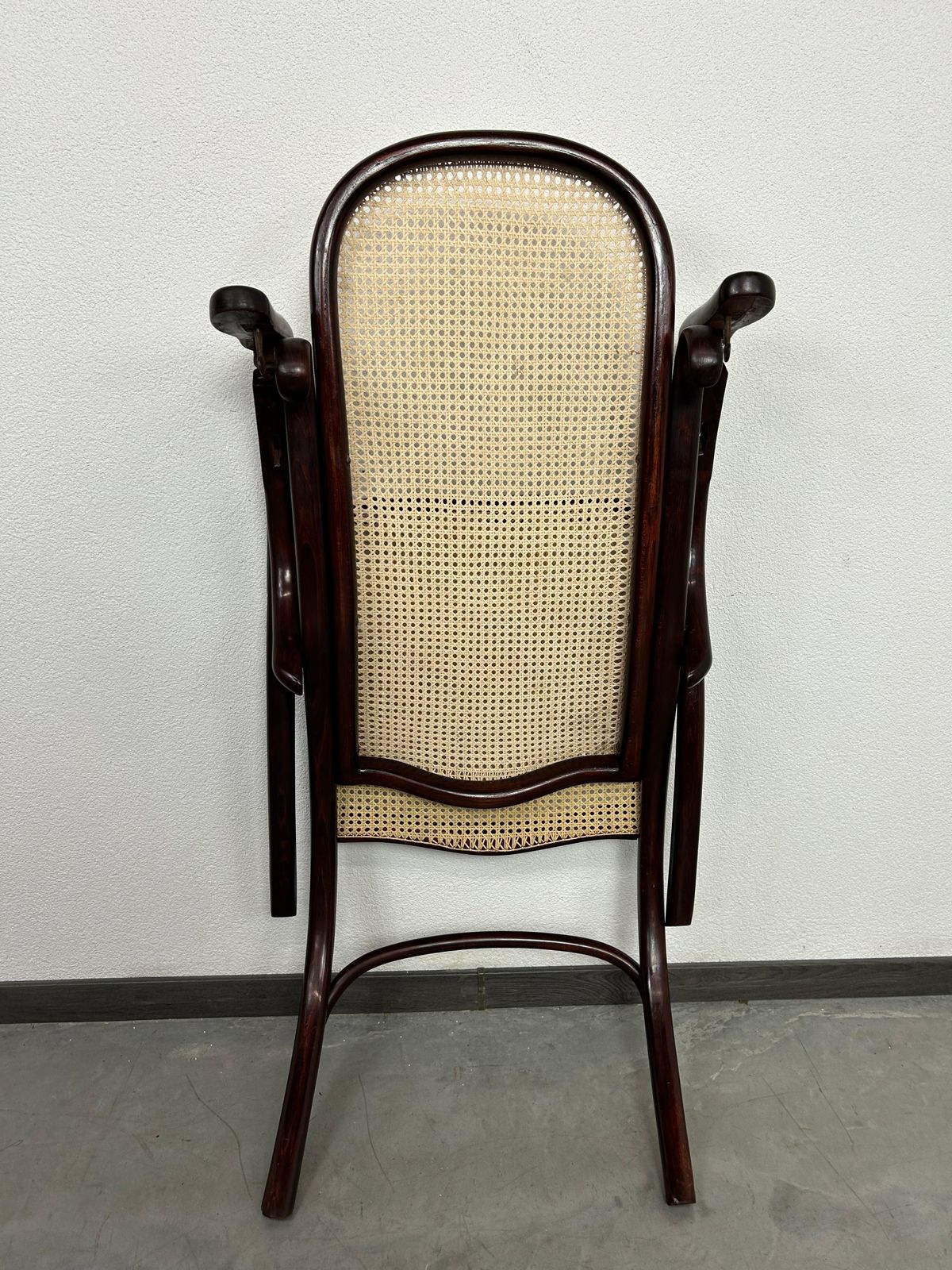 Furniture Very Rare Folding Easy Chair No.1 By Thonet photo