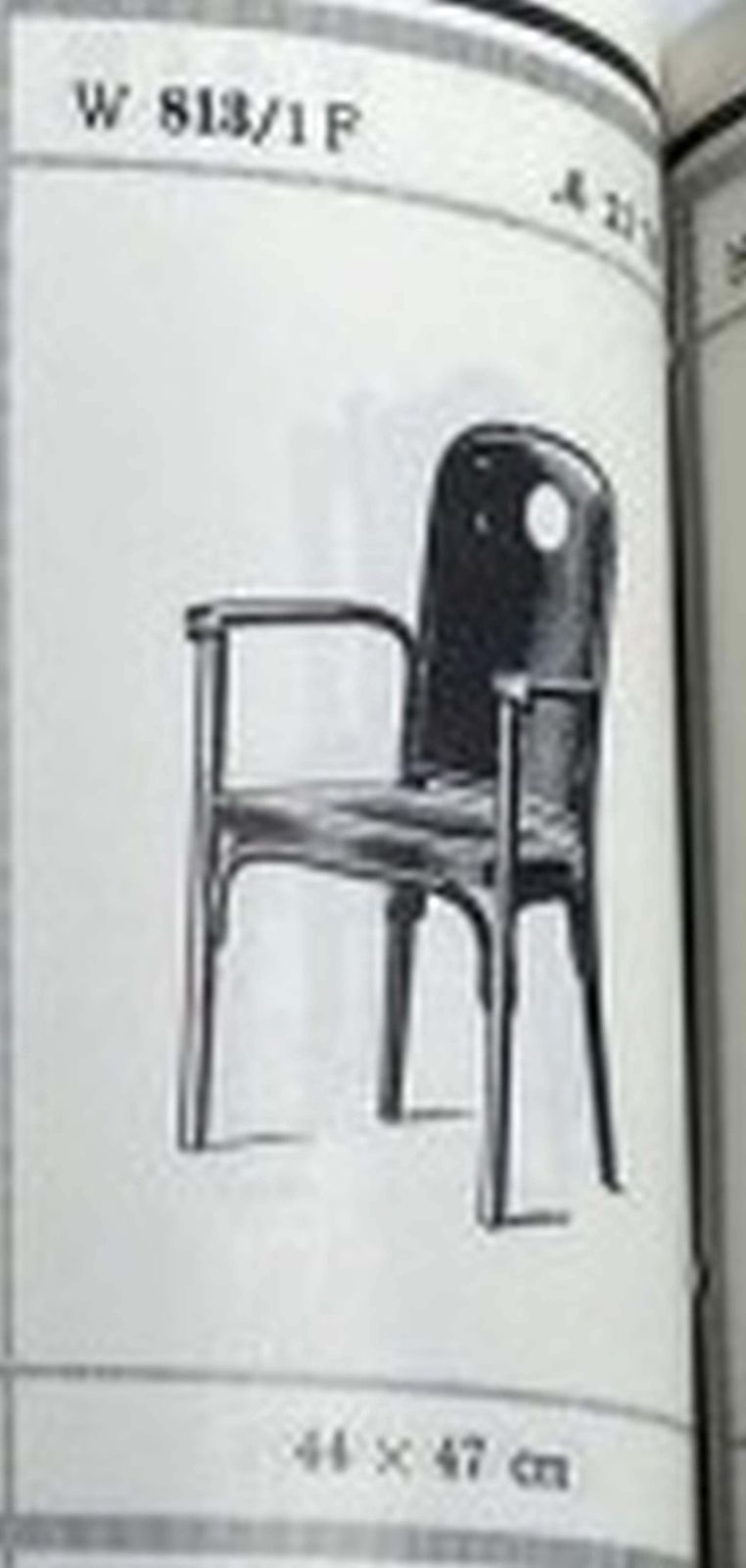 photo buy Very Rare Armchairs Nr.813 /1f By Josef Hoffmann For Jacob Josef Kohn