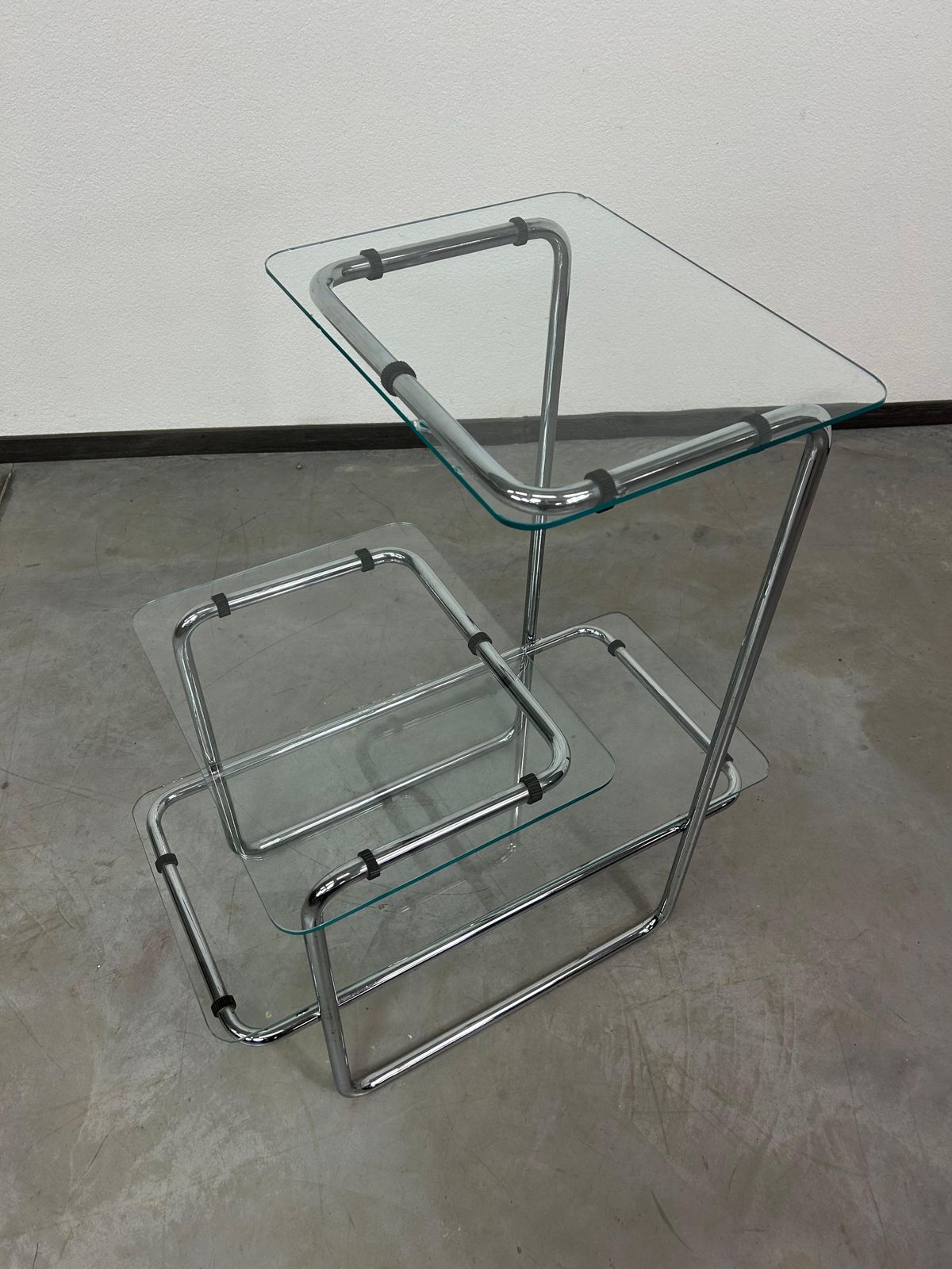 Art Deco Bauhaus Tubular Flower Stand B136 By Emile Guyot photo for sale