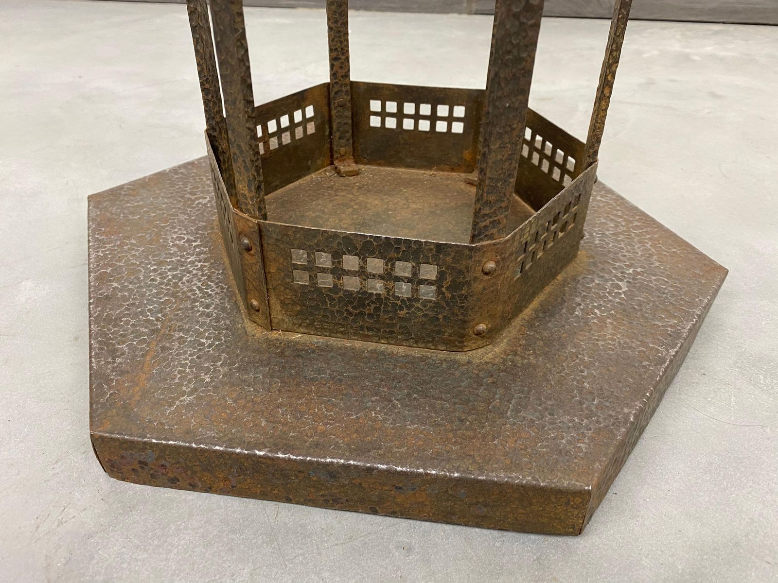 Secession Plant Stand In Style Of Wiener Werkstatte photo vinterior