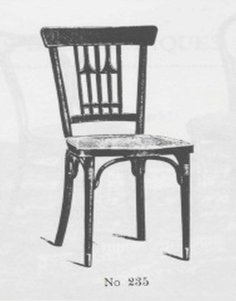 photo vinterior Vienna Secession Dining Chair No.235 By Otto Wagner For J&J Kohn
