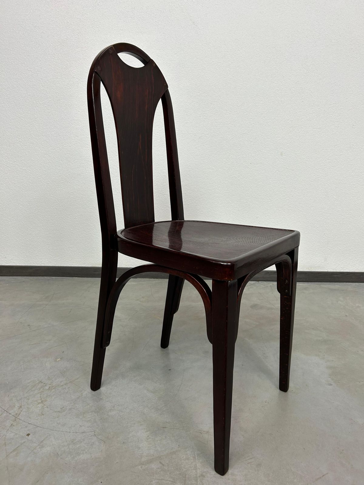 Secession Dining Chair No.373 Atr. Josef Hoffmann/Otto Prutscher For J&J Kohn photo vintage