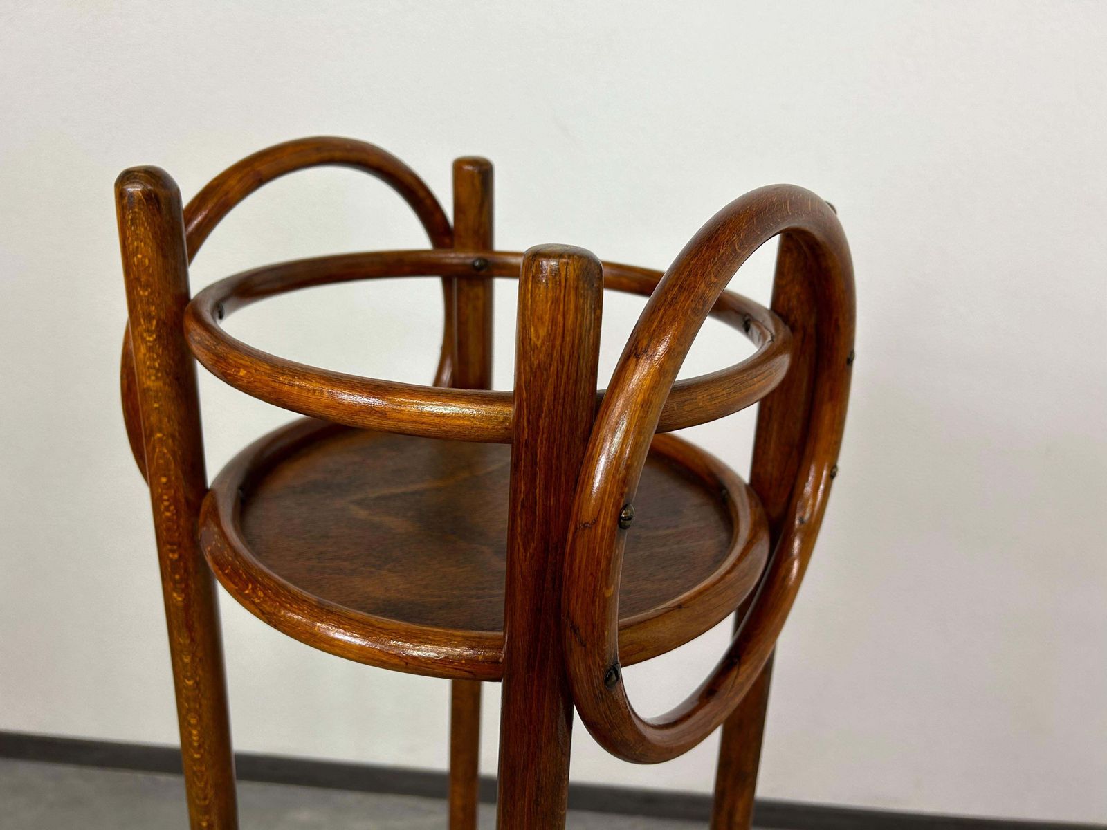 Bentwoon Plant Stand Attr. Otto Wagner For Thonet photo buy