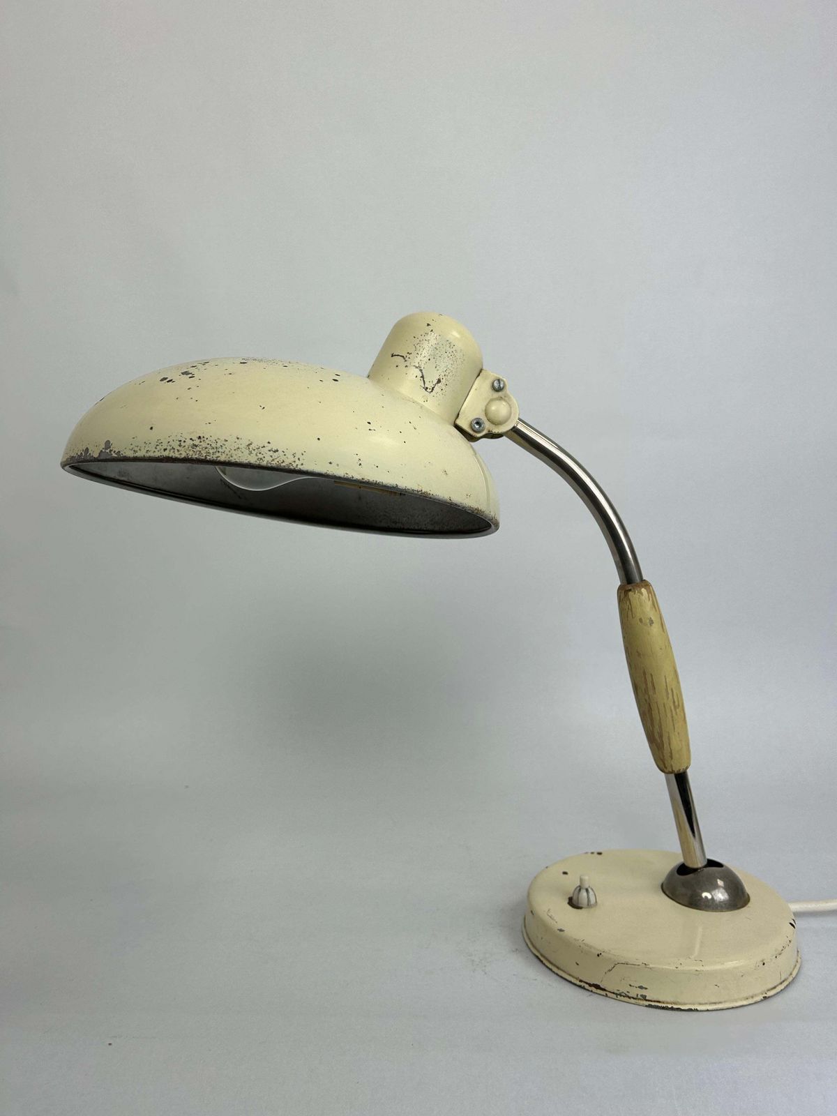 Bauhaus Table Lamp By Christian Dell For Koranda Ove Austria photo vintage