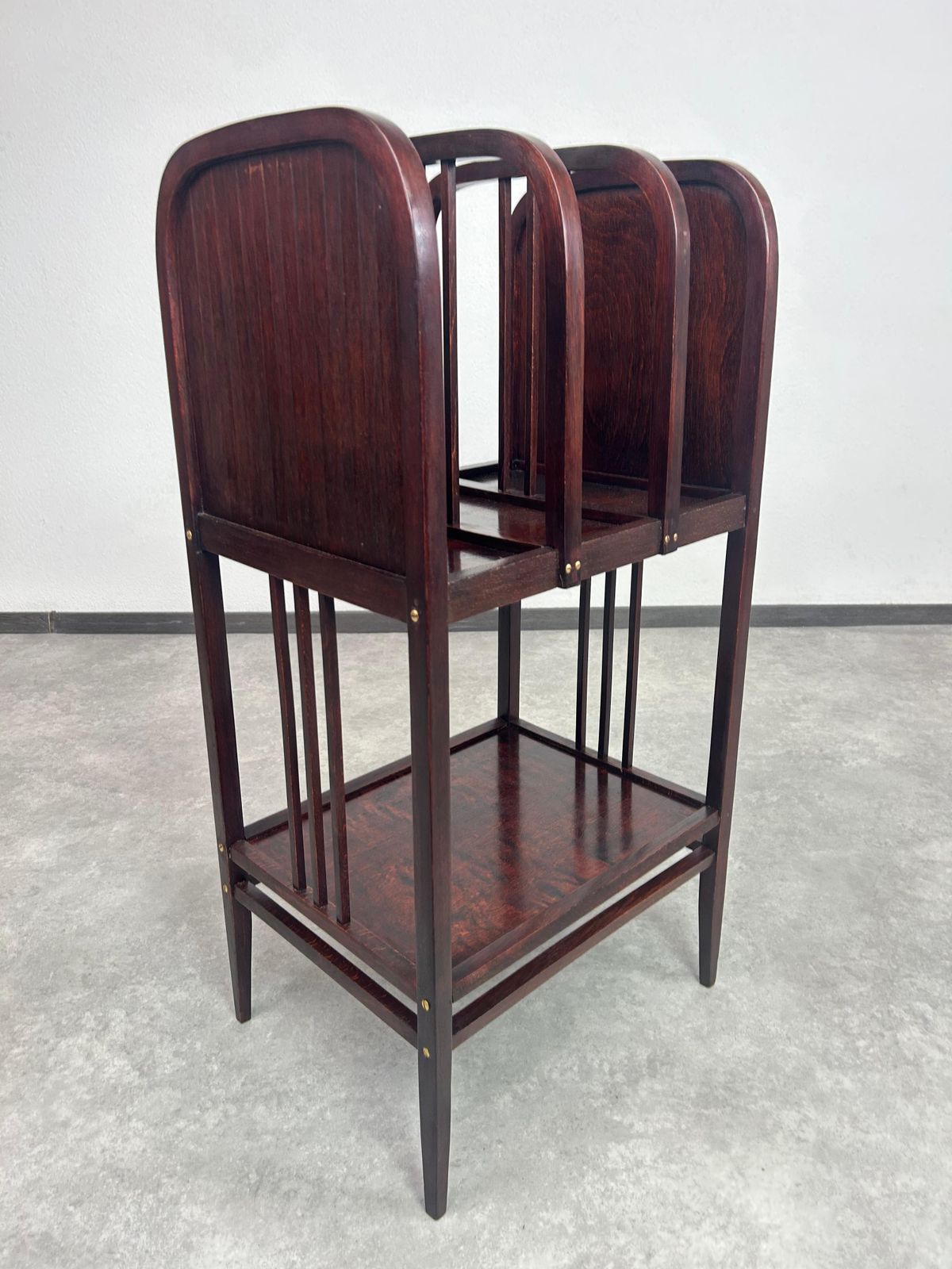 Secession Magazine Holder Attr. To Otto Wagner For Thonet photo furniture