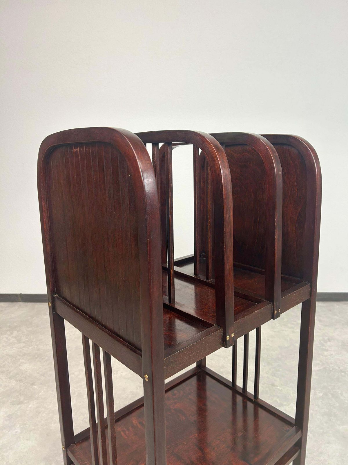 Secession Magazine Holder Attr. To Otto Wagner For Thonet photo vinterior