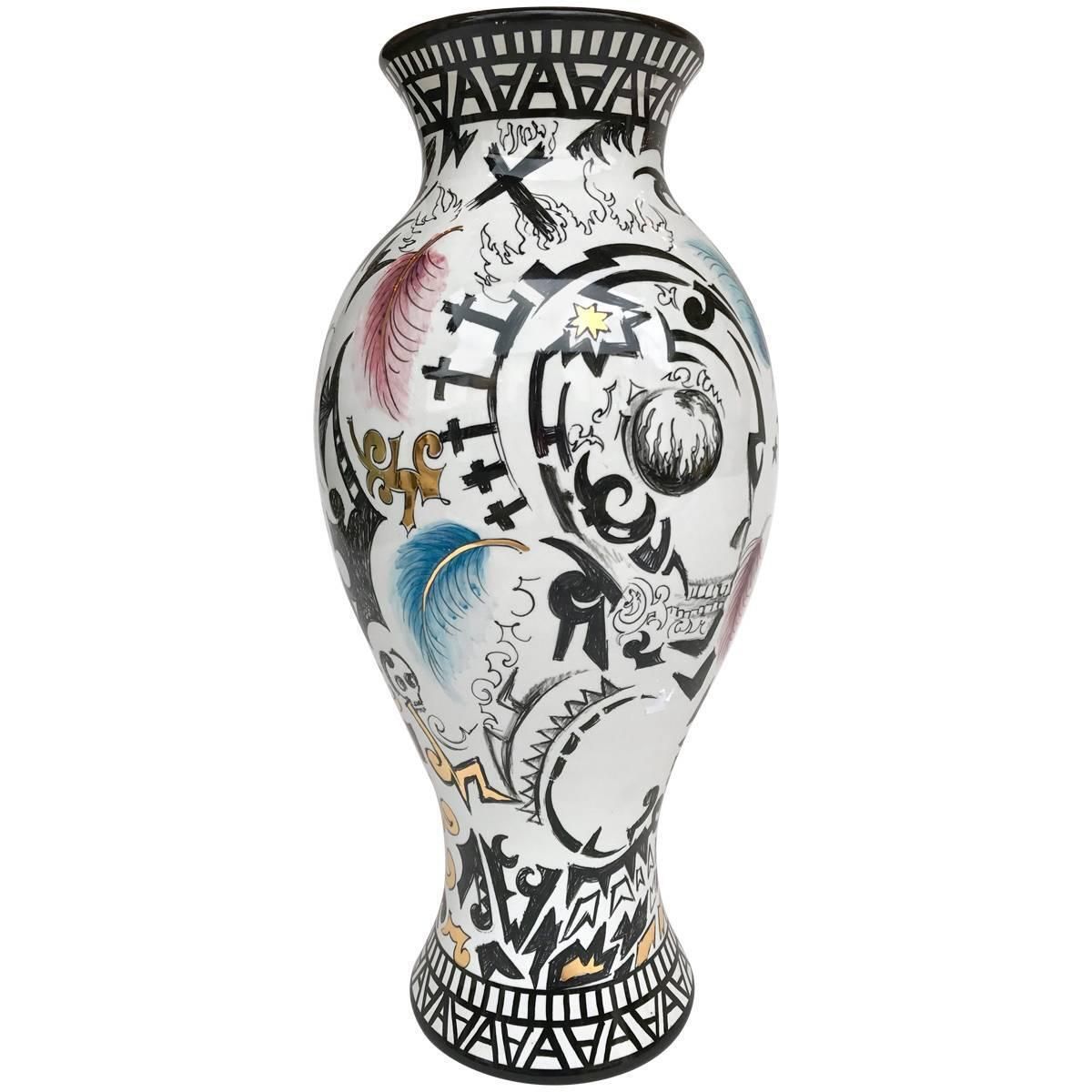Ceramic Vase By Antonio Cagianelli, Italy, Contemporary, 2015