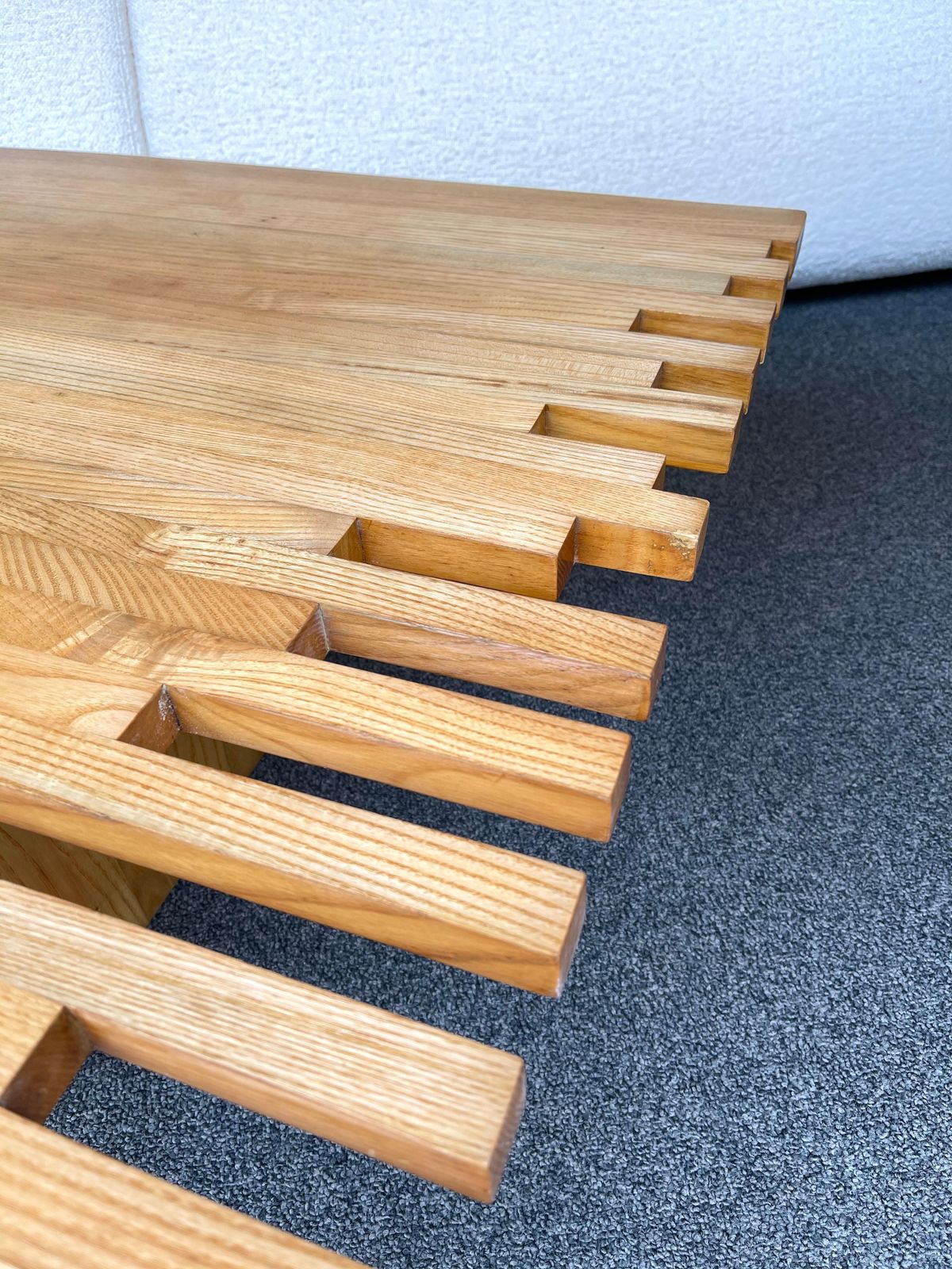 Italian Mid Century Modern Wood Coffee Table, Italy, 1970s photo Furniture