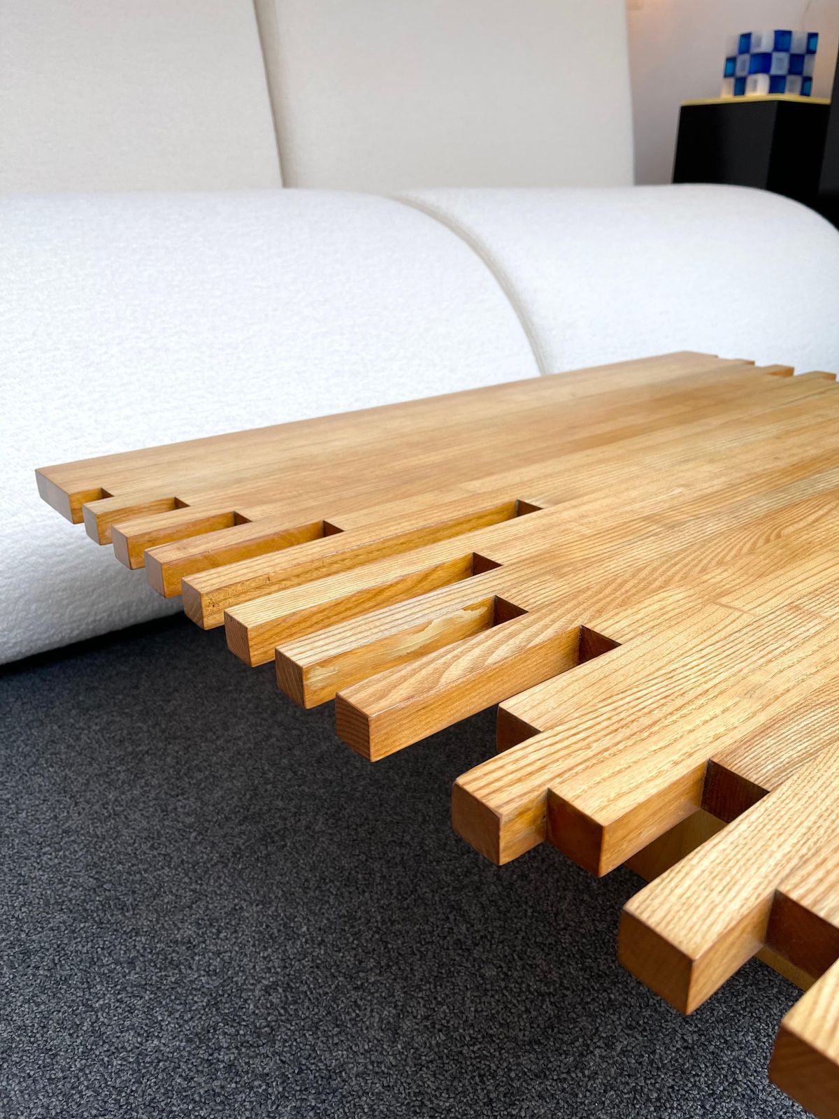 Italian Mid Century Modern Wood Coffee Table, Italy, 1970s photo buy