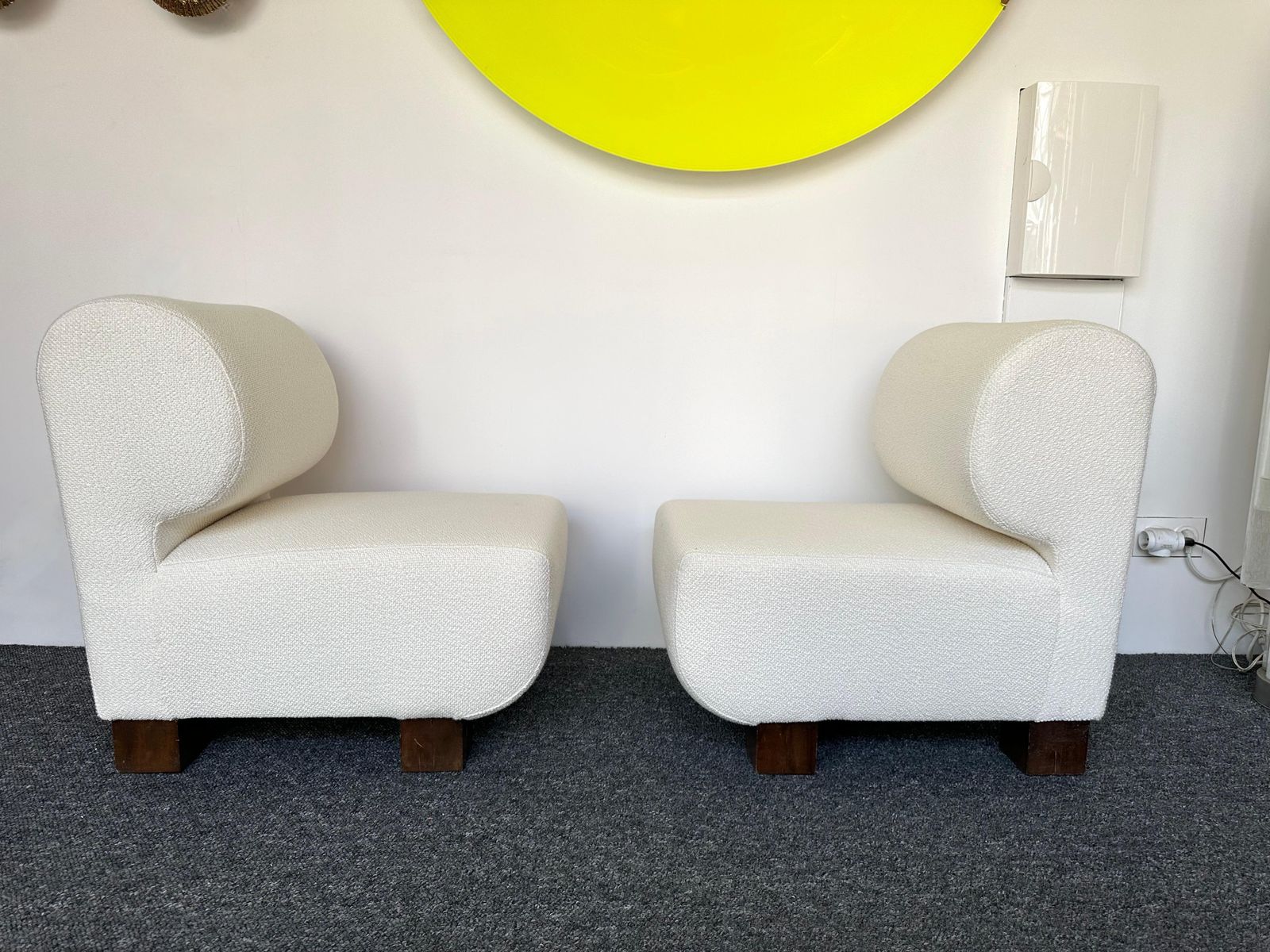 Pair Of Slipper Chairs P, Italy, 1970s photo Furniture