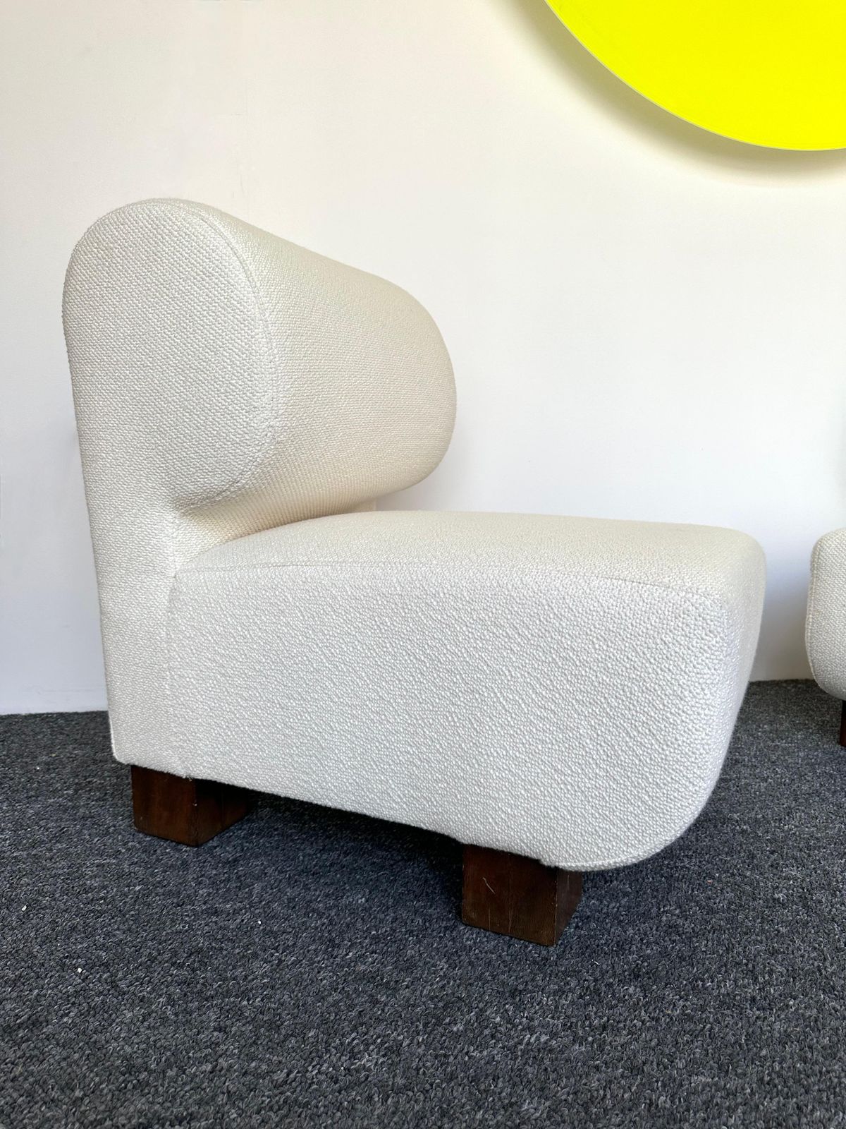 Pair Of Slipper Chairs P, Italy, 1970s photo 5131.0