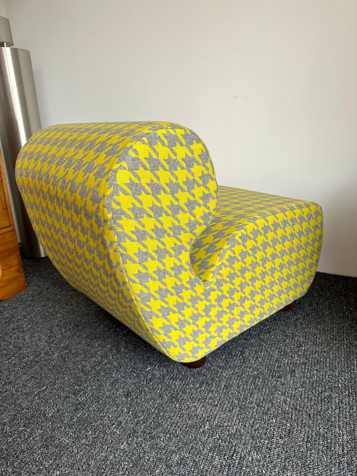 photo for sale Mid Century Modern Pair Of Slipper Chairs P. Italy, 1970s