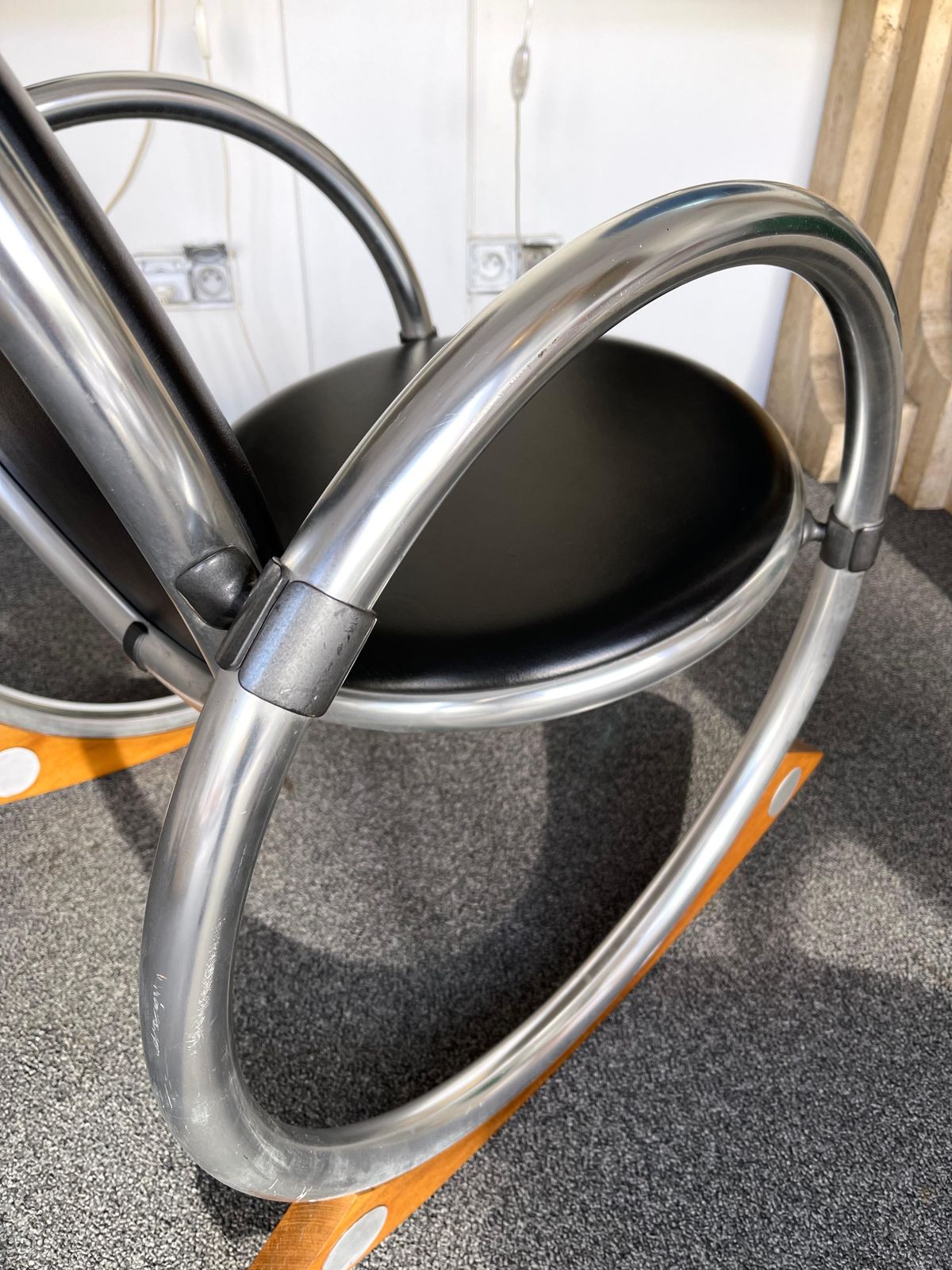 Rocking Chair Dondolo By Verner Panton For Ycami, Italy, 1990s photo for sale