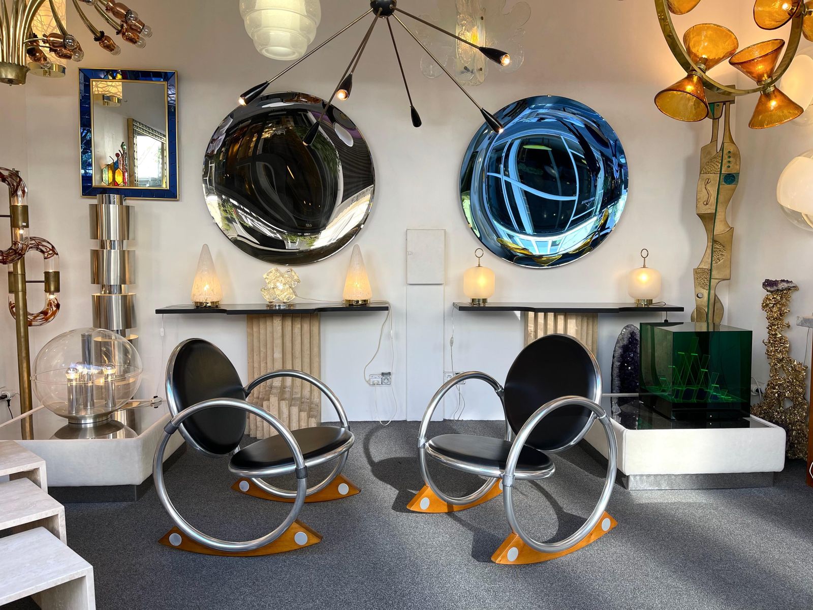 Rocking Chair Dondolo By Verner Panton For Ycami, Italy, 1990s photo vinterior