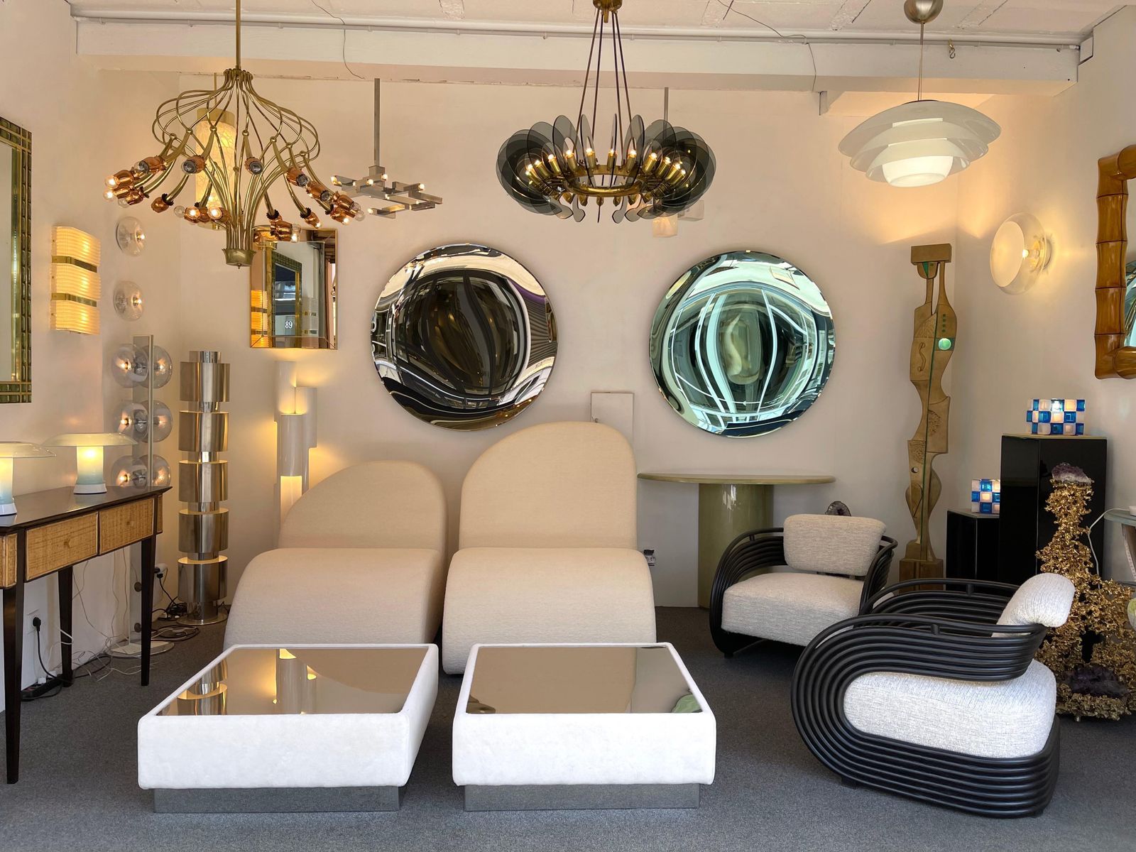 Pair Of Tables Kenthia By Ernesto Radaelli For Saporiti, Italy, 1970s photo for sale