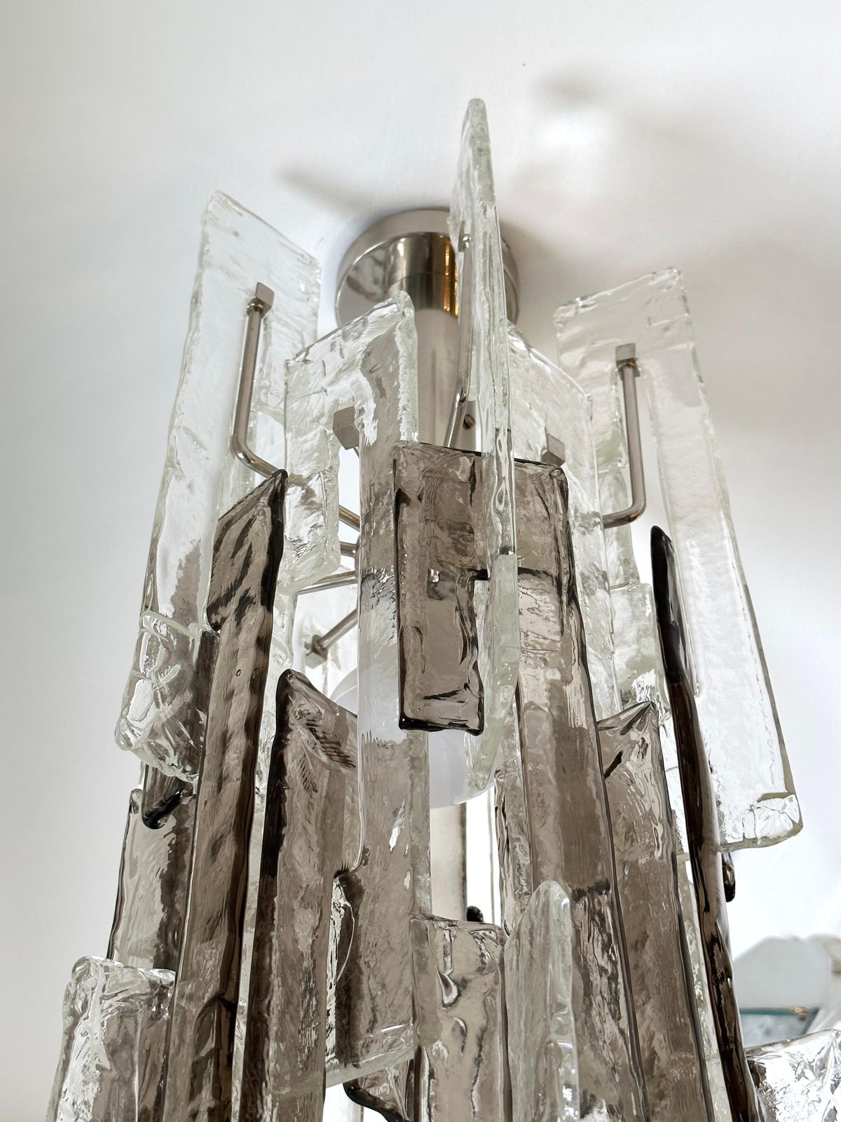 photo furniture Cascade Chandelier Murano Glass Ls101 By Carlo Nason For Mazzega, Italy, 1970s