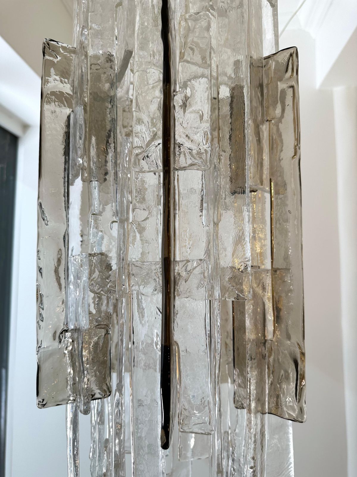 Lighting Cascade Chandelier Murano Glass Ls101 By Carlo Nason For Mazzega, Italy, 1970s photo