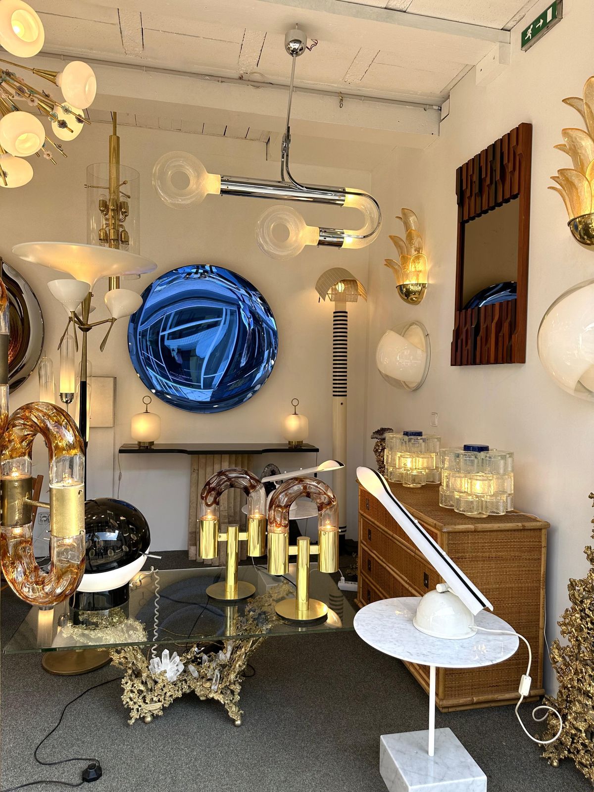 Chandelier Murano Glass And Metal By Aldo Nason For Mazzega, Italy, 1970s photo for sale