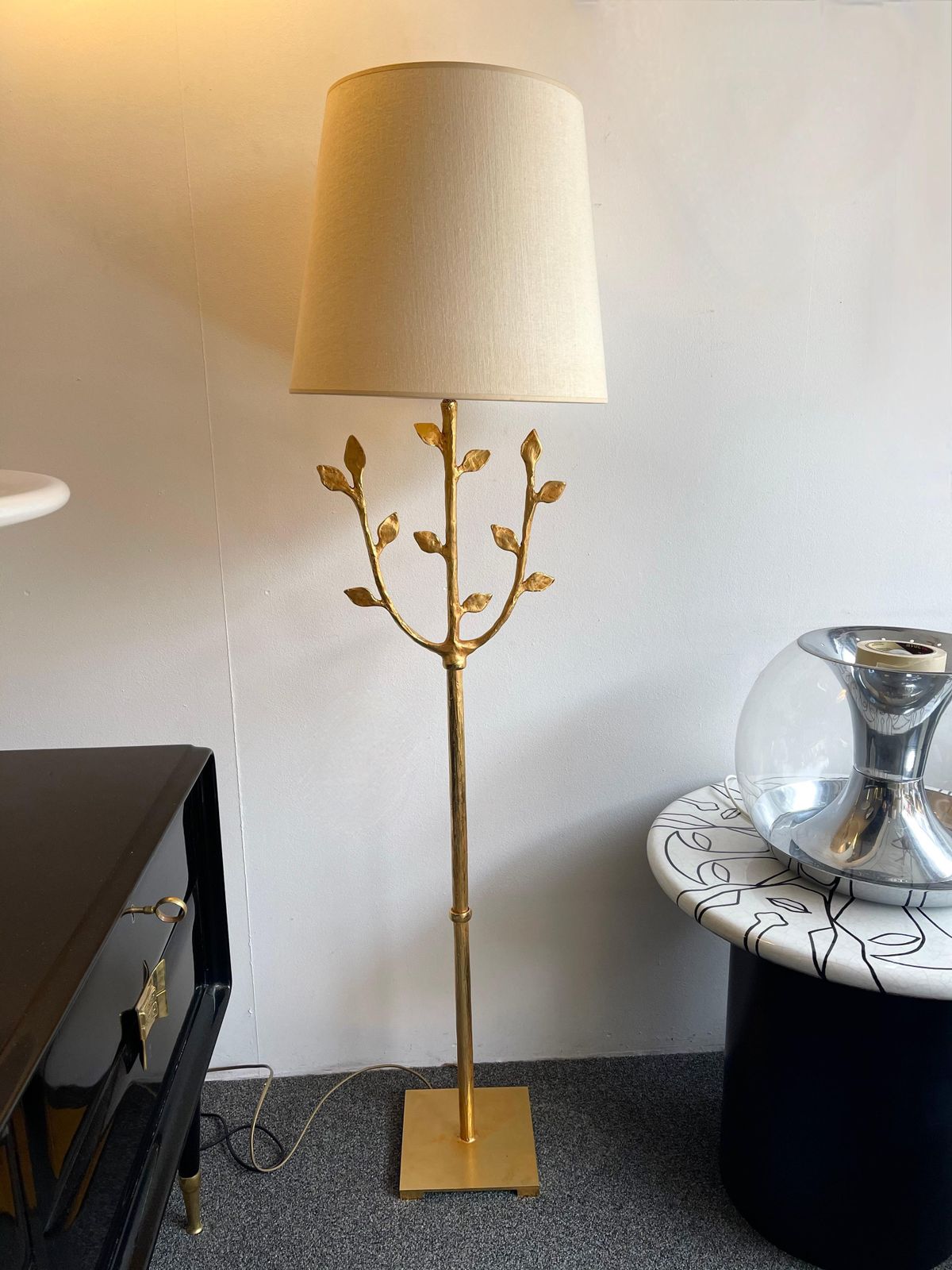 Floor Lamp By Le Héritiers, France, 1990s photo vintage