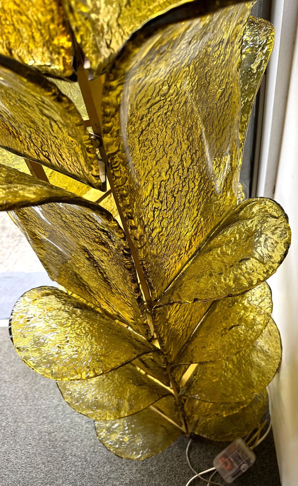 photo vinterior Cactus Floor Lamp Murano Glass By Carlo Nason For Mazzega, Italy, 1970s