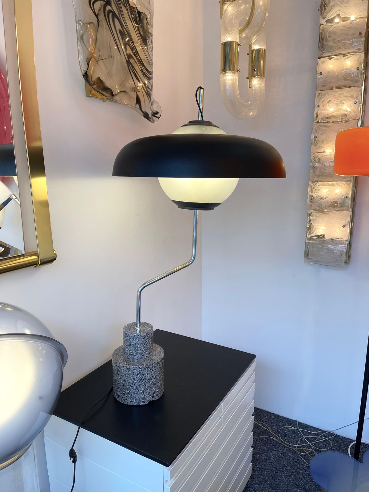 Mid Century Mikado Lte5 Lamp By Luigi Caccia Dominioni For Azucena, Italy, 1960s photo vintage