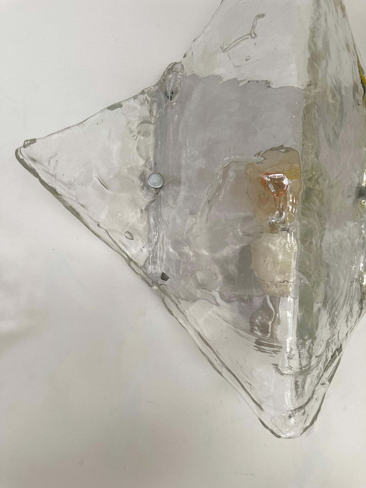 Pair Of Sconces Lp253 Murano Glass By Carlo Nason For Mazzega, Italy, 1970s photo buy