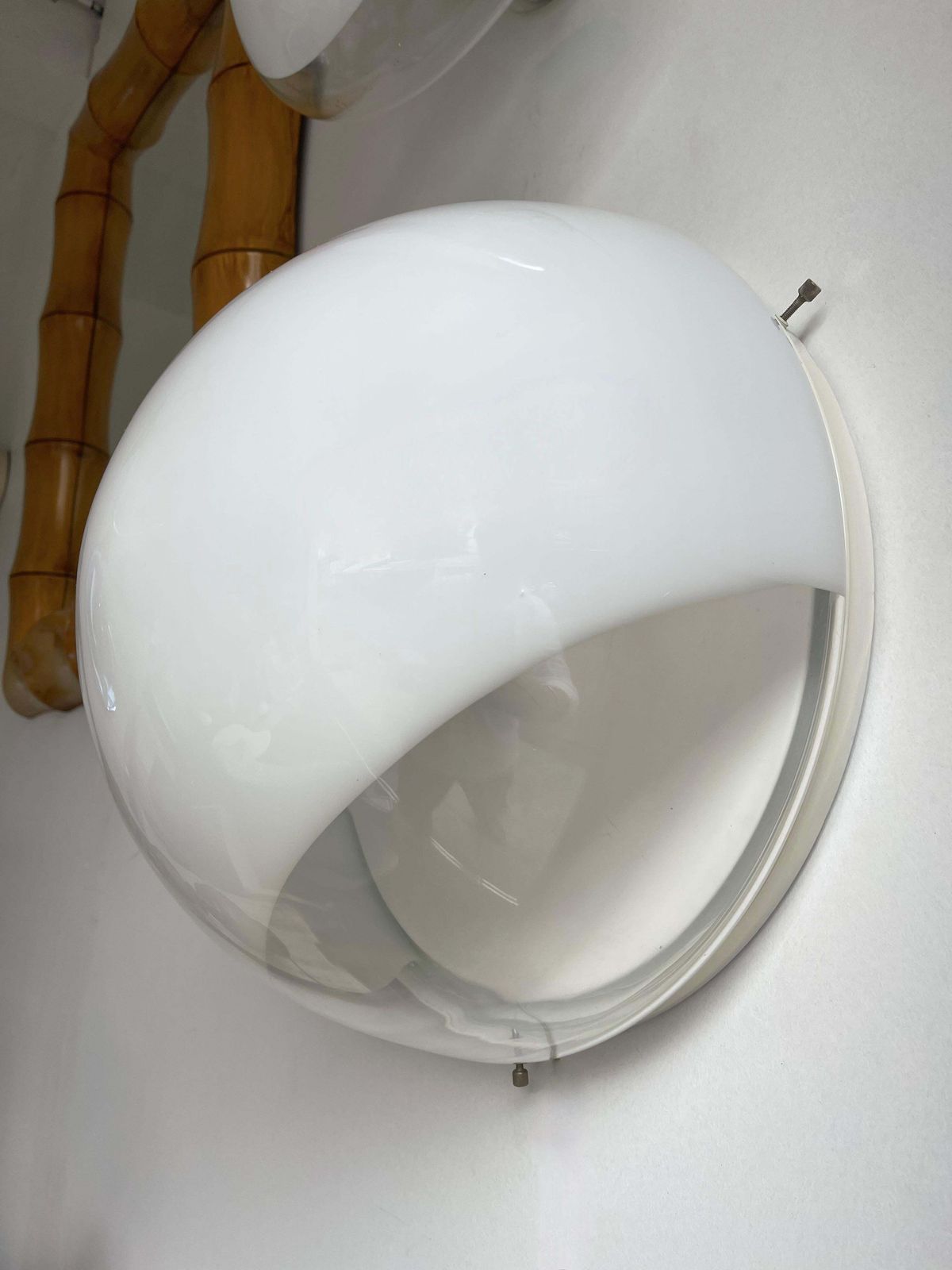 Pair Of Sconces Murano Glass Lp245 By Mazzega, Italy, 1970s photo vinterior
