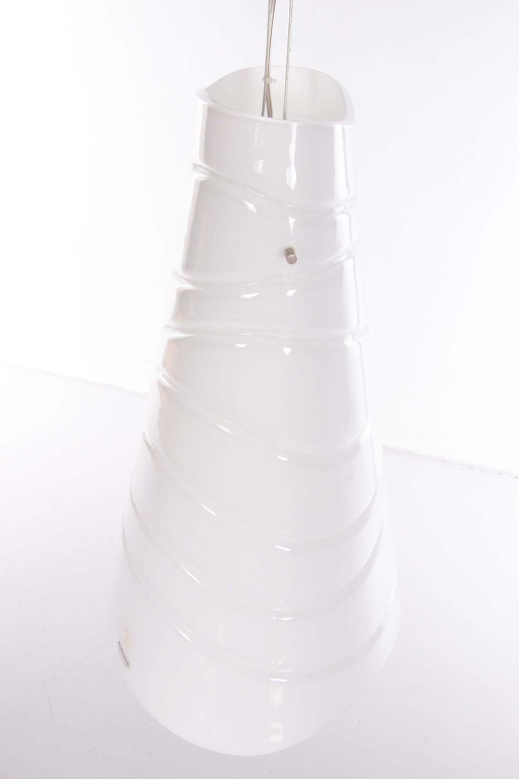 Italian Hanging Lamp Murano Glass Made By Avmazzega, 1990, Italy photo vinterior