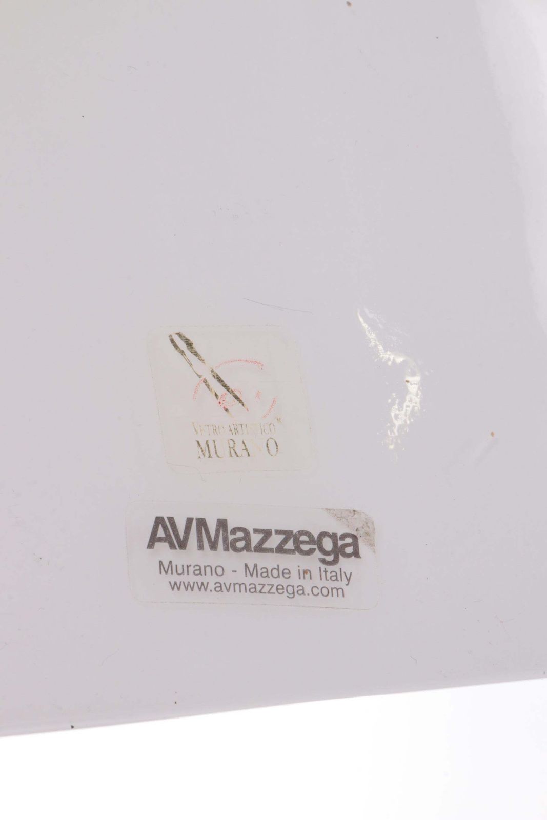 photo for sale Italian Hanging Lamp Murano Glass Made By Avmazzega, 1990, Italy