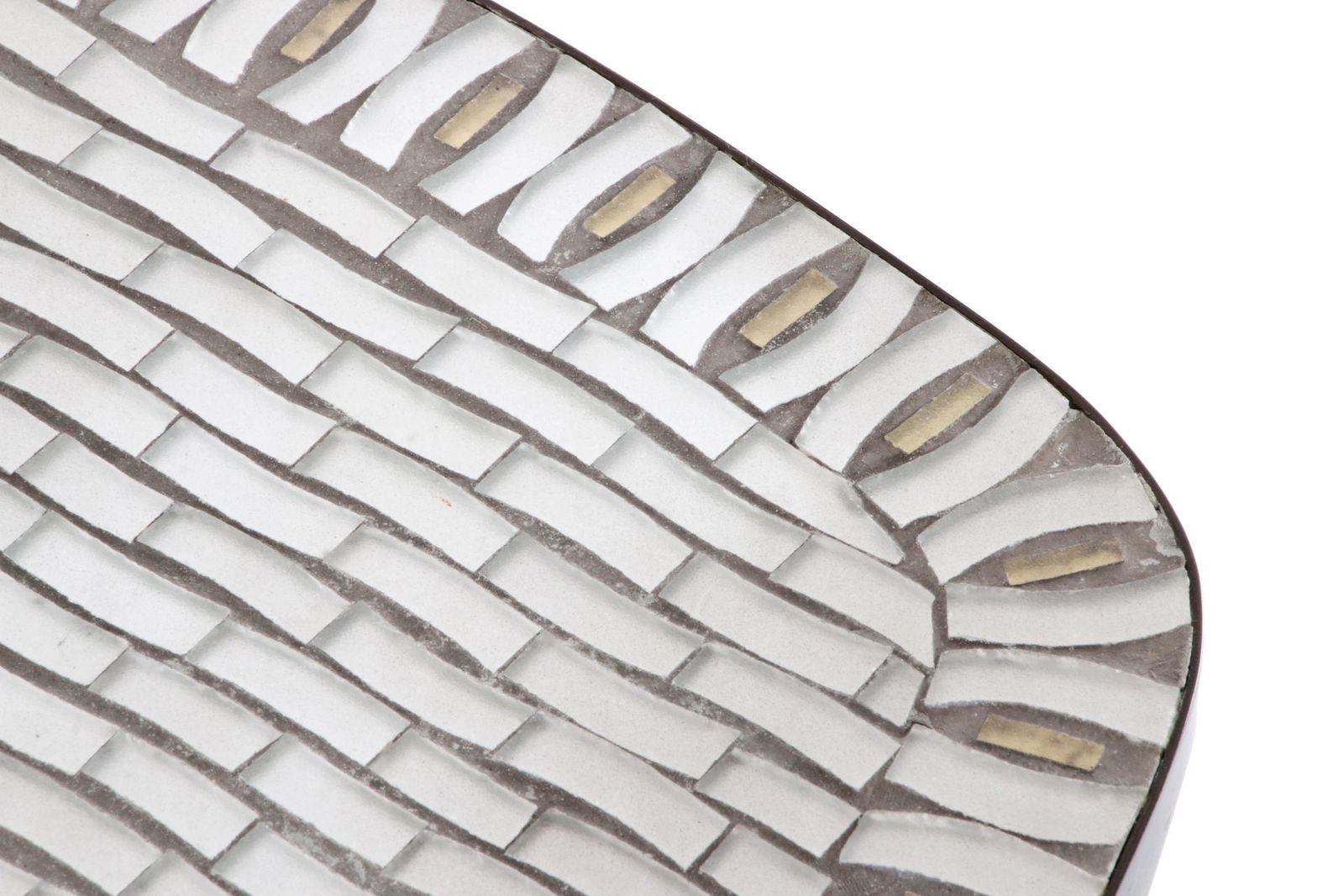 photo for sale Mosaic Wall Mirror By Berthold Müller Oerlinghausen, 1950