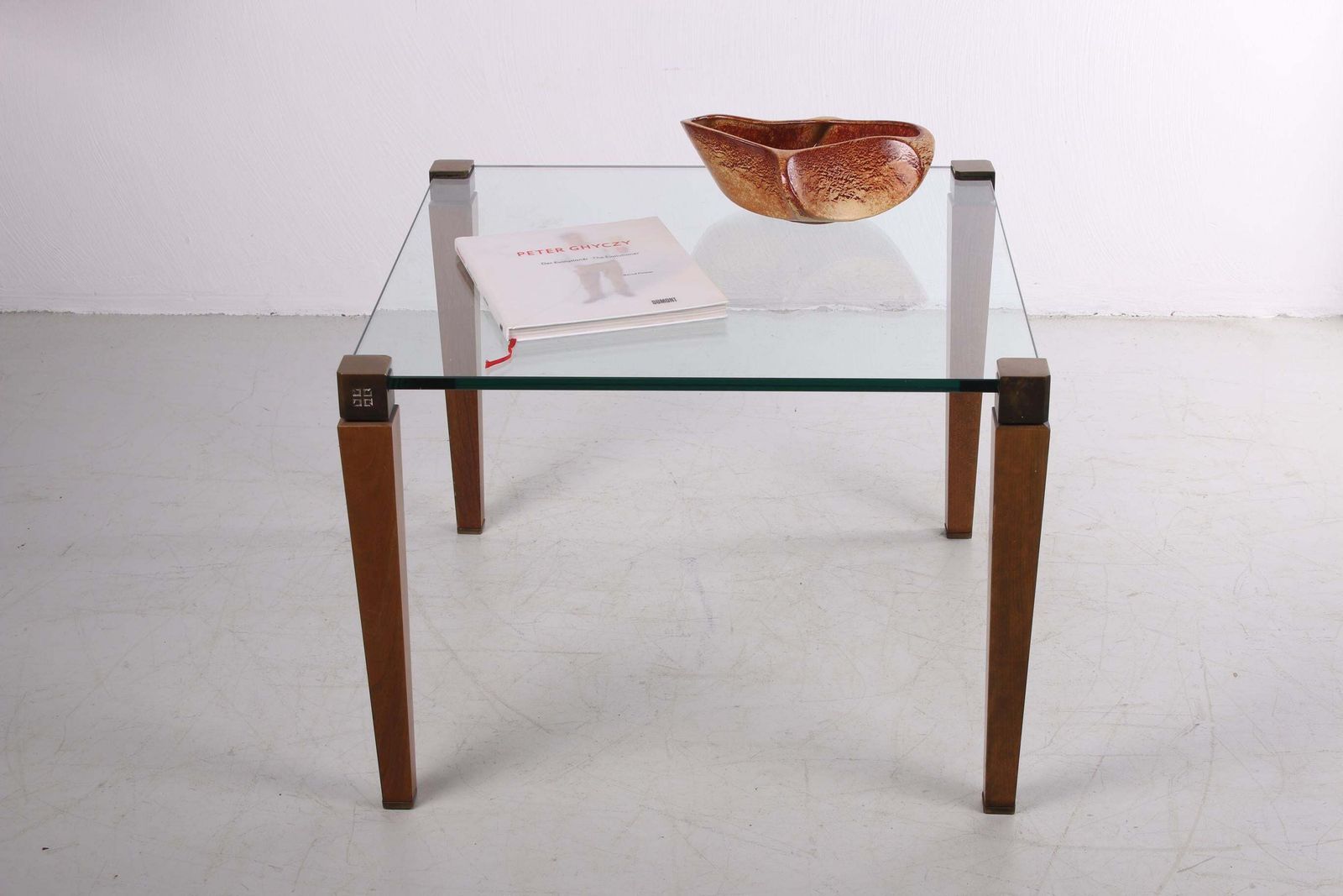 Peter Ghyzcy Coffee Table With Wooden Legs Model T56/2 photo furniture