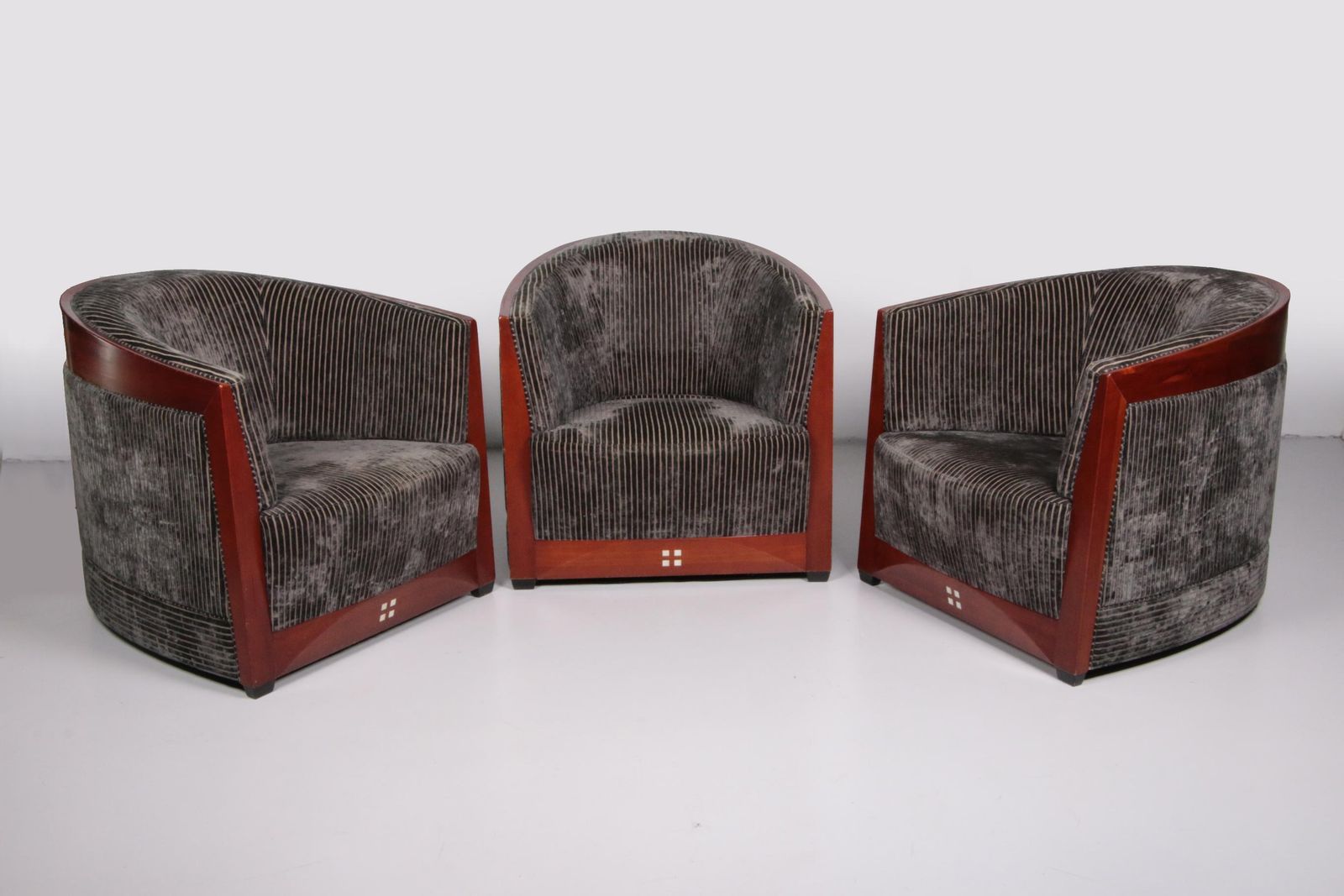 Art Deco Set  Armchairs Design From Frits Schuitema With Table, 1980s photo for sale
