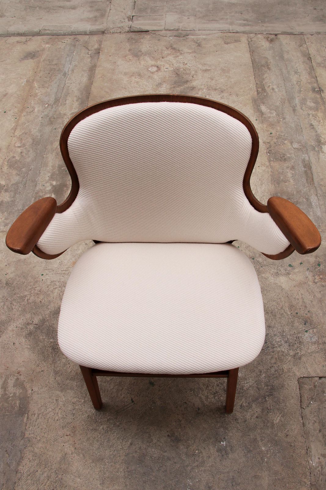 Hans Olsen Lounge Chair Model 107 For Bramin Mobler, Denmark, 1950s photo vintage