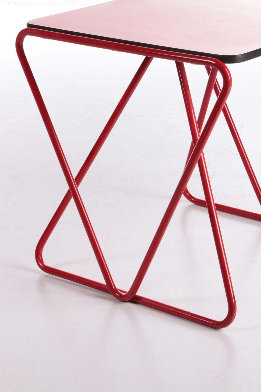 photo for sale Rare Side Table Designed By Walter Antonis For I Form, Holland, 1978