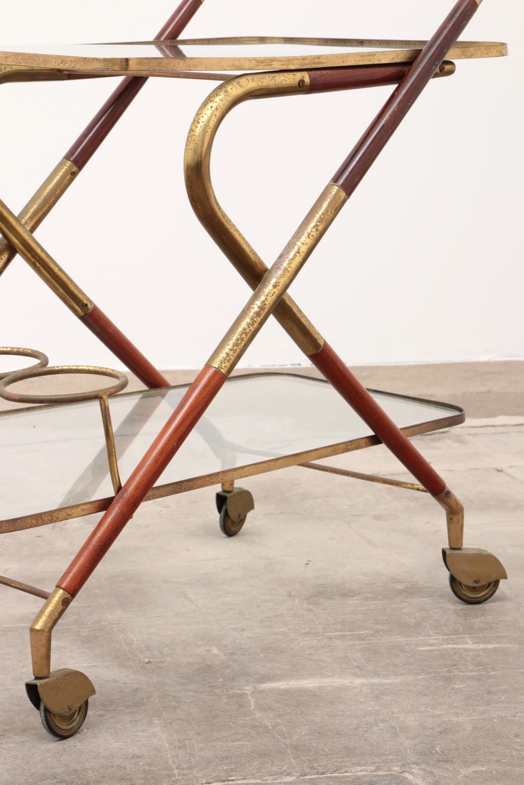 Cesare Lacca 1960s Trolley Made By Cassina, Italy photo vintage