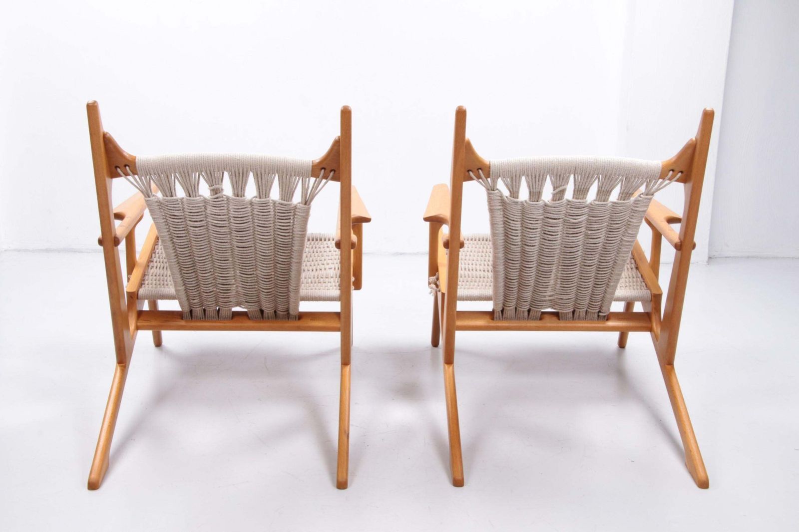 Design Set Lounge Chairs Design And Handmade By Martin Godsk 1990 Denmark photo 7270.0