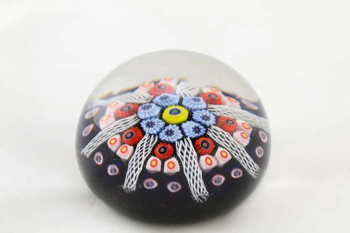 John Deacons Perthshire Millefiori Glass Presse Papier 1970 photo furniture