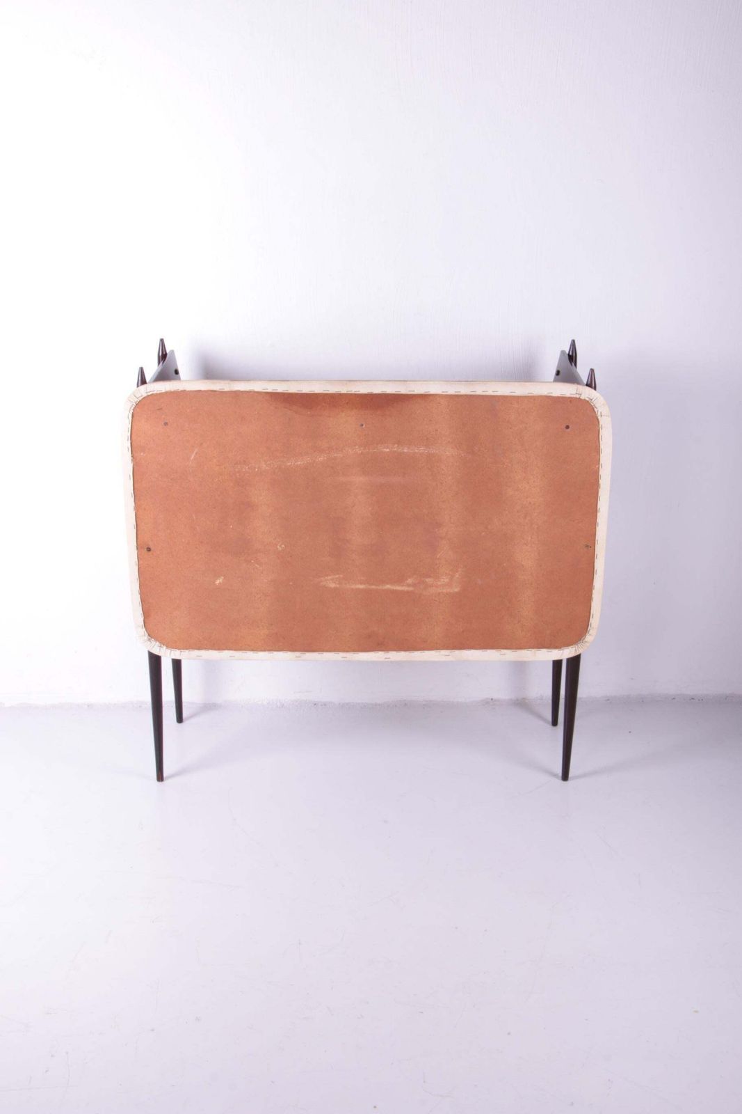 photo vintage Ico Parisi Wall Unit With Mirror And Stool, 1950, Italy