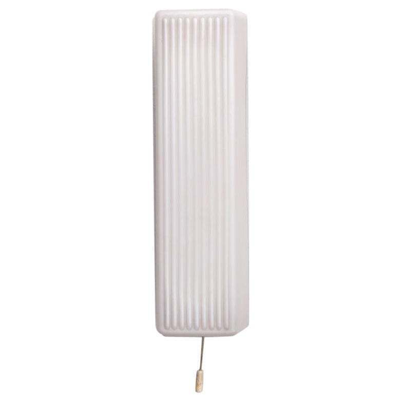Wall Lamp Made Of Frosted Glass, Sleek Model, 1960, Germany