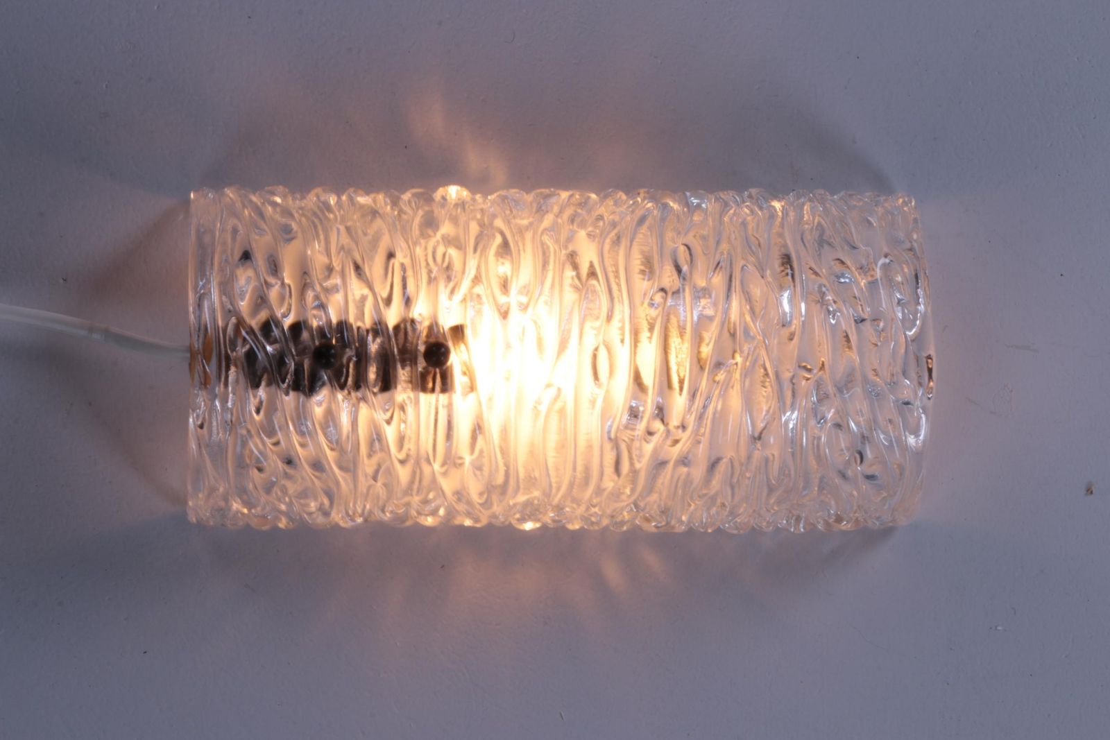 424.0 Carl Fagerlund Wall Lamp Model 8493 Swedsen Made By Orrefors, 1960 photo