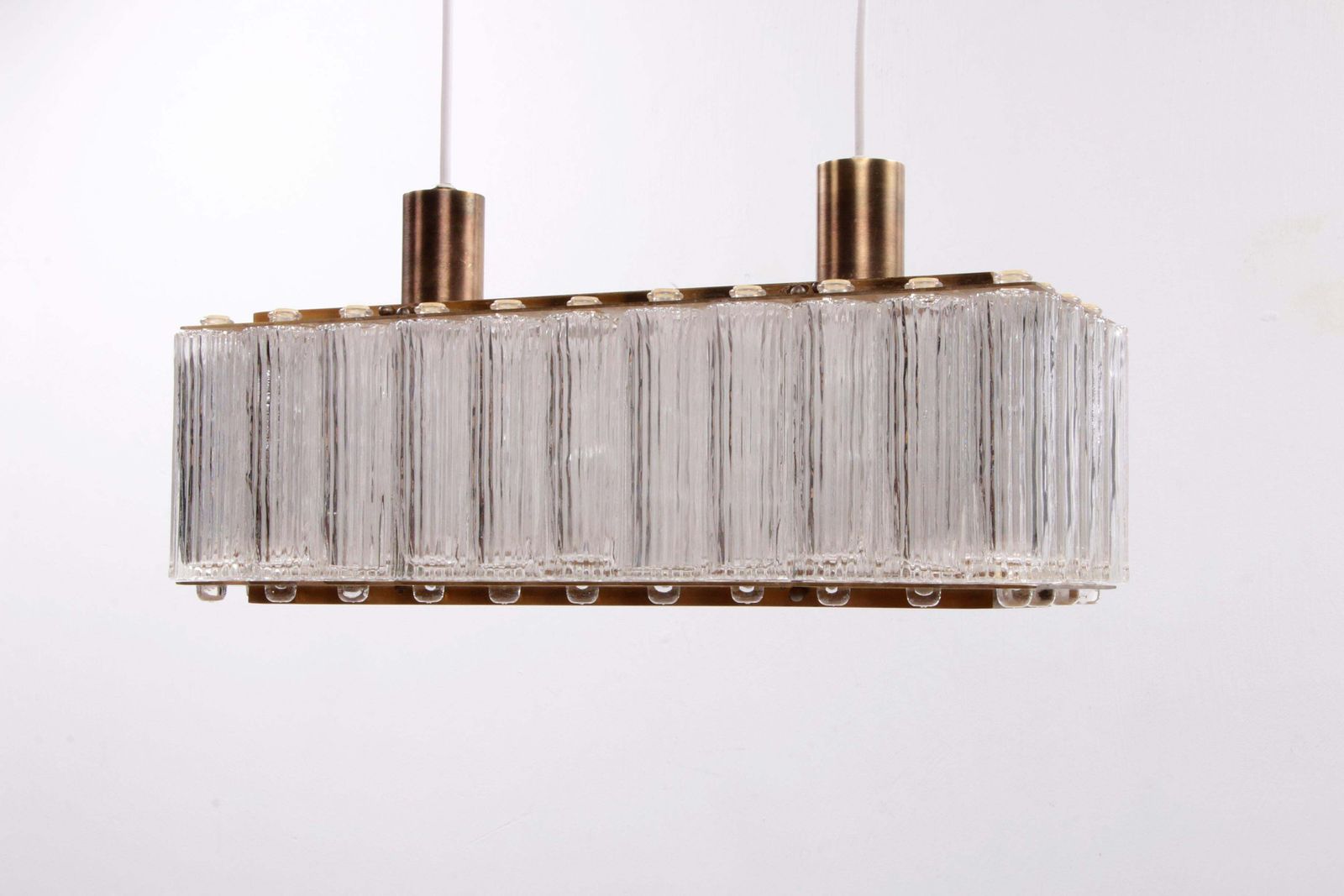 Rare Rectangular Pendant Lamp Nordlys Light By Eric Warna photo vintage