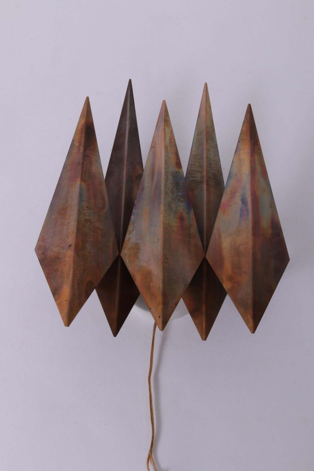photo buy Danish Copper Walllamp From Svend Aage Holm Sorensen 1970